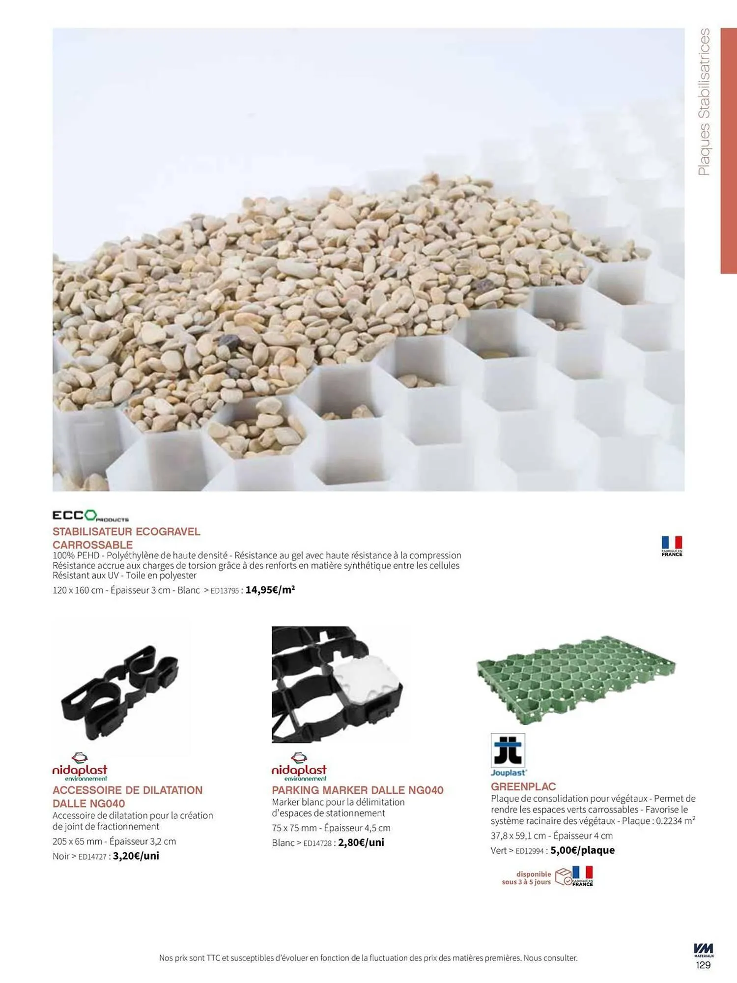 Catalogue VM Matériaux du 14 mars au 20 janvier 2026 - Catalogue page 129