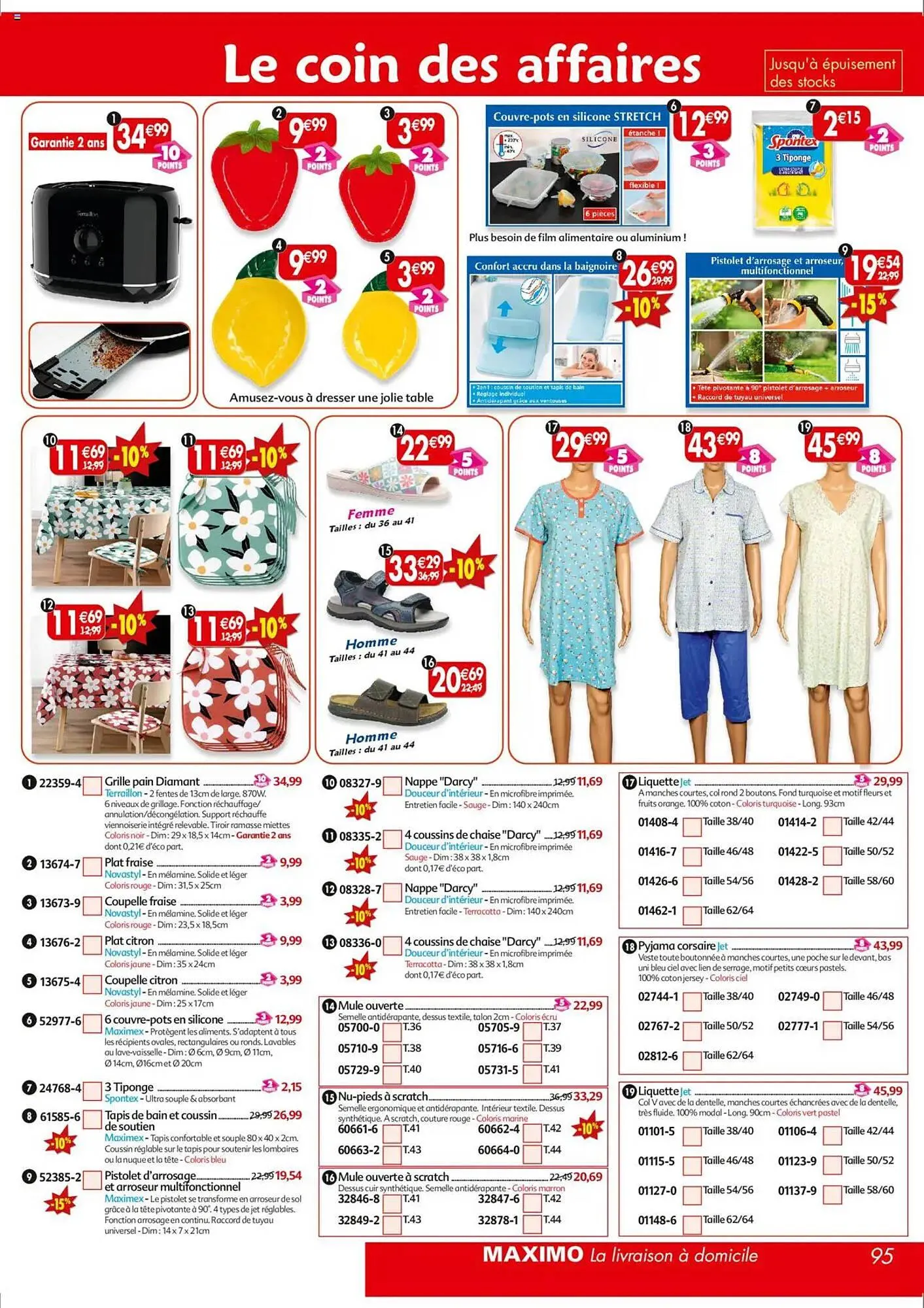 Catalogue Maximo du 7 juillet au 3 août 2025 - Catalogue page 95