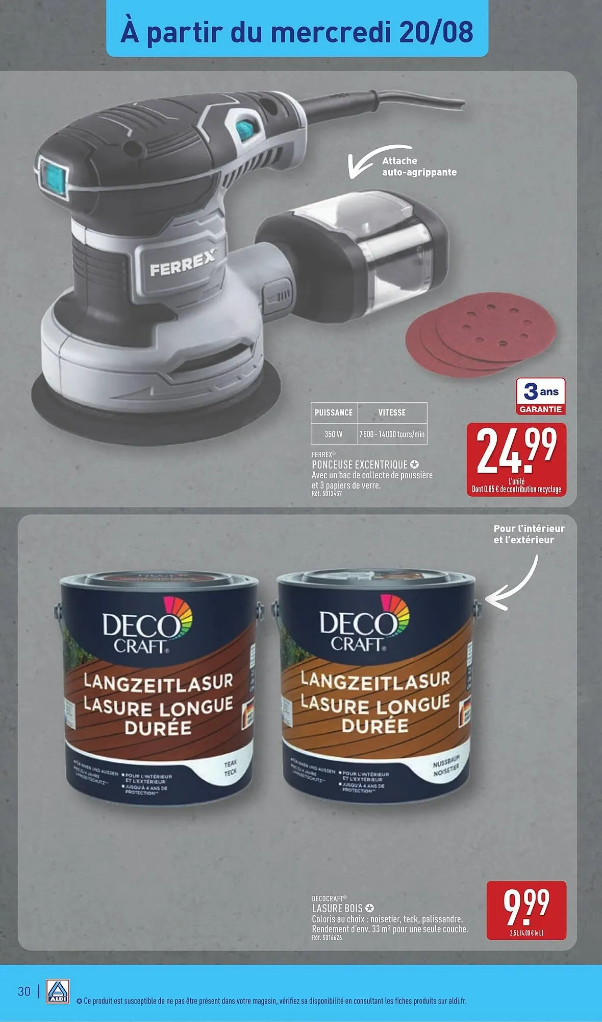 Catalogue ALDI du 19 août au 25 août 2025 - Catalogue page 32