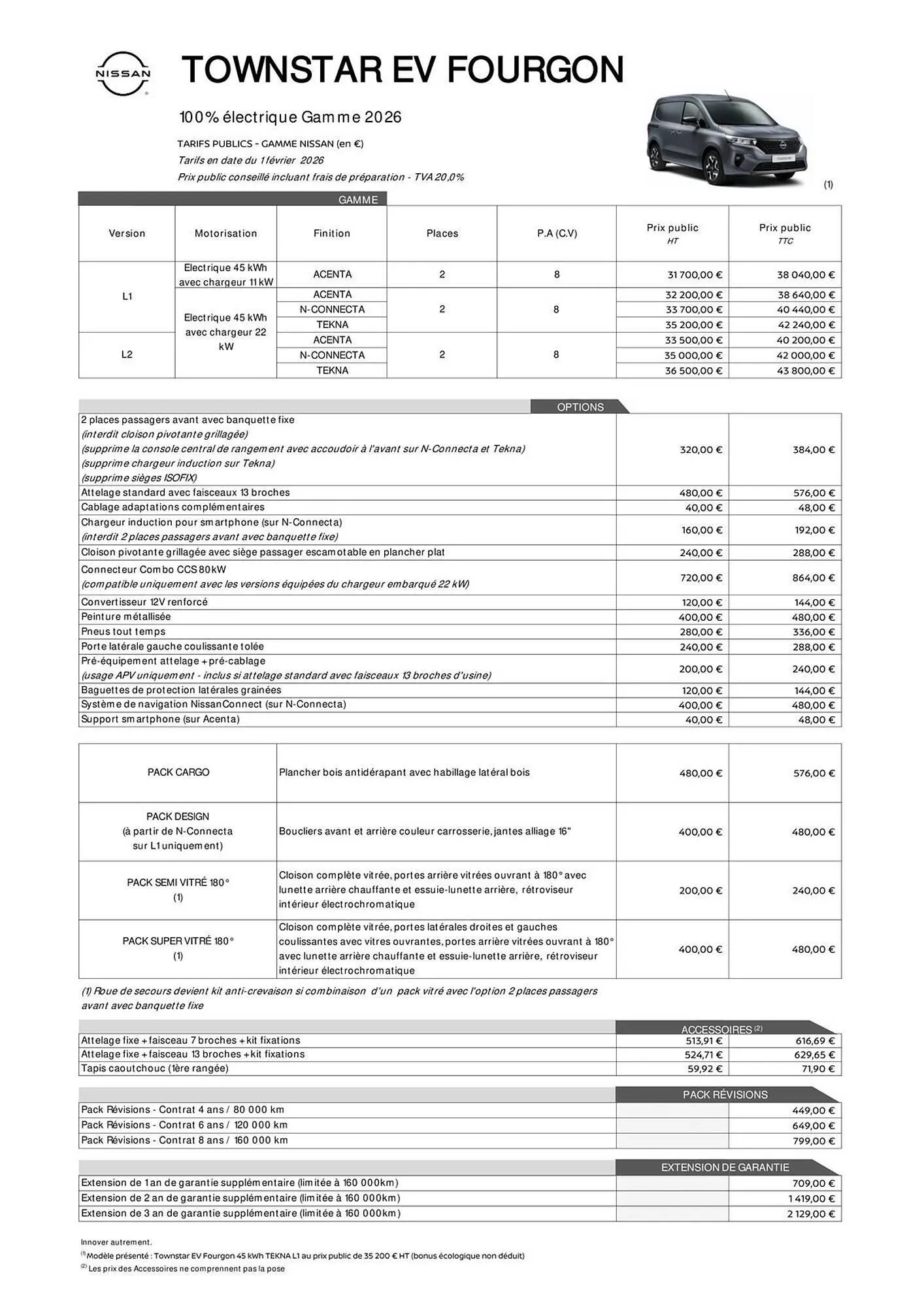 Catalogue Nissan - 1