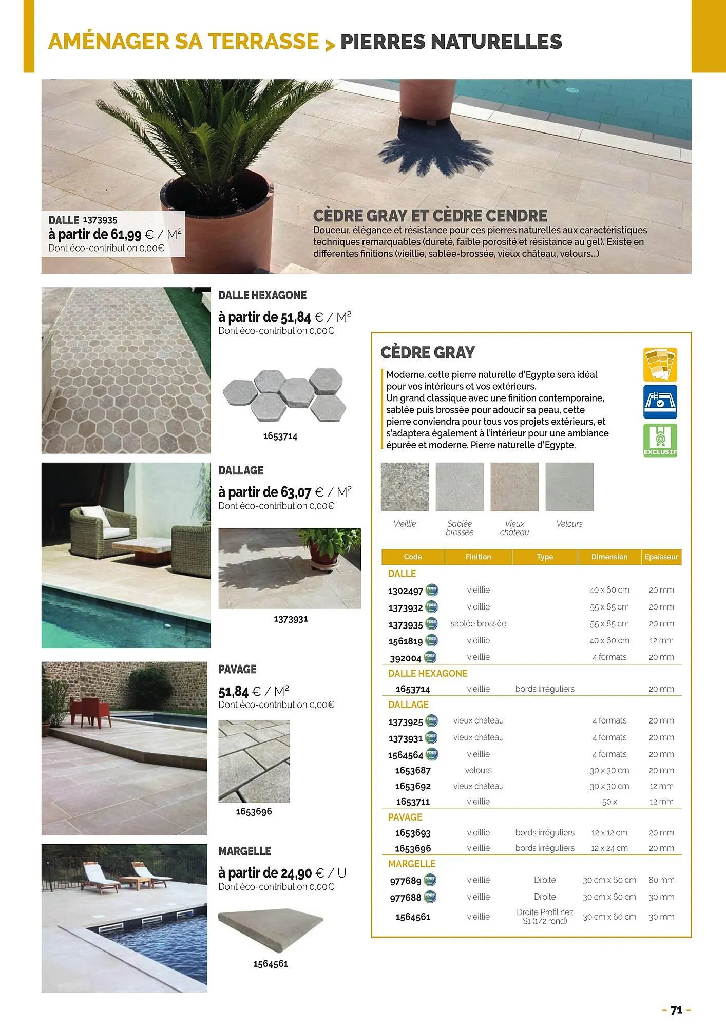 Catalogue Samse du 21 mars au 31 décembre 2025 - Catalogue page 71