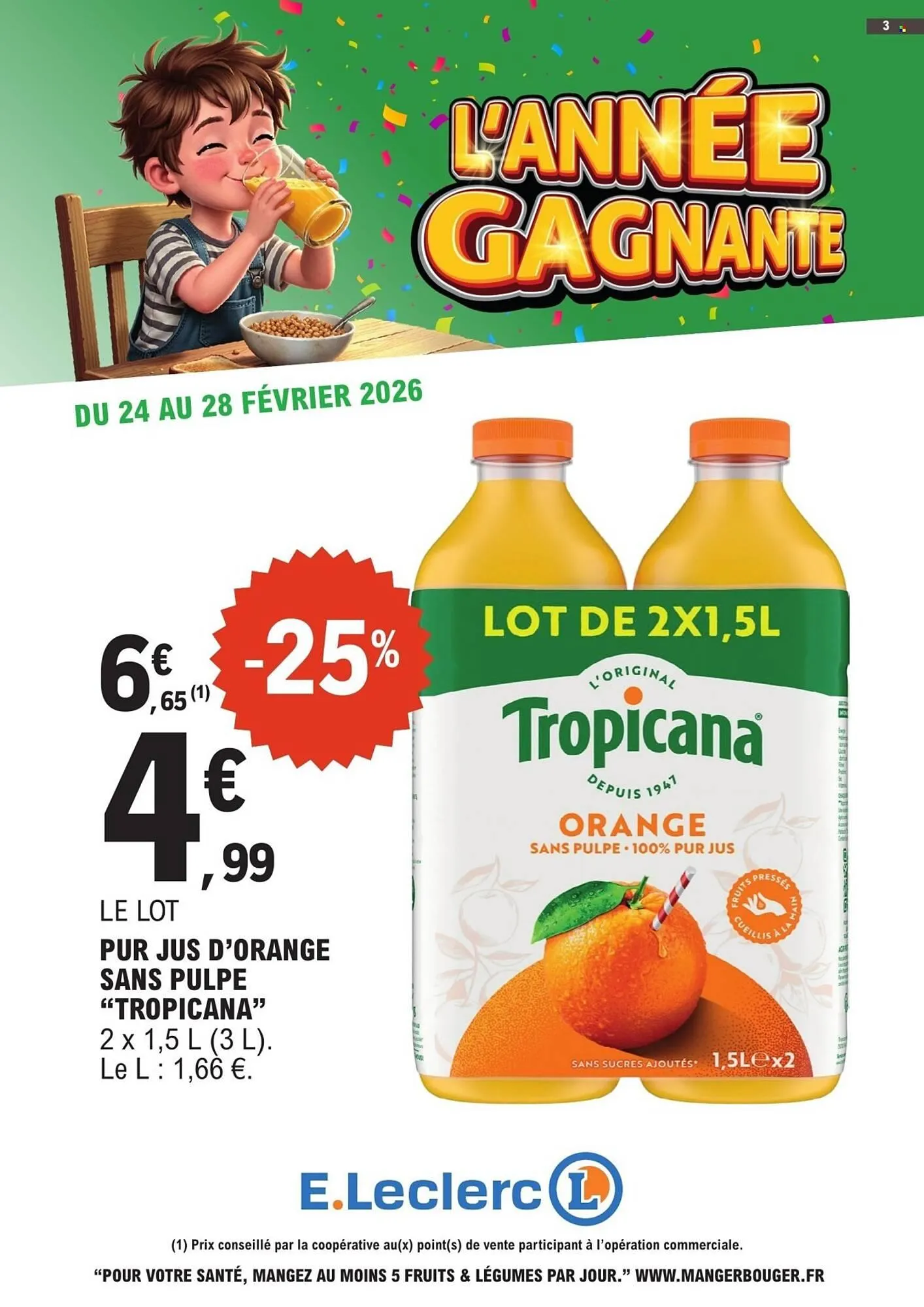 Catalogue E.Leclerc du 24 février au 28 février 2026 - Catalogue page 3