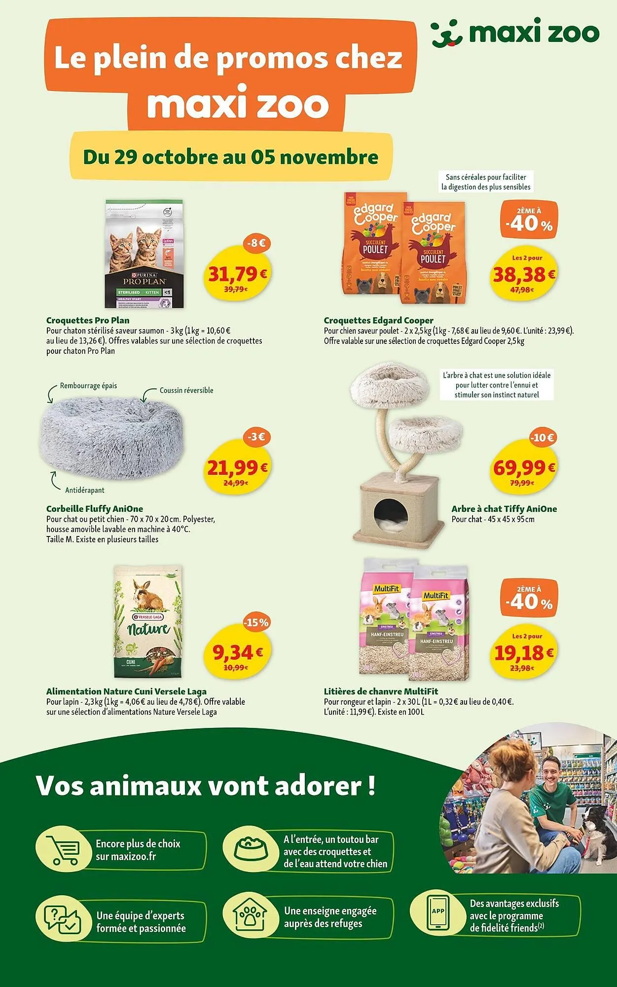Catalogue Maxi Zoo du 29 octobre au 5 novembre 2025 - Catalogue page 2