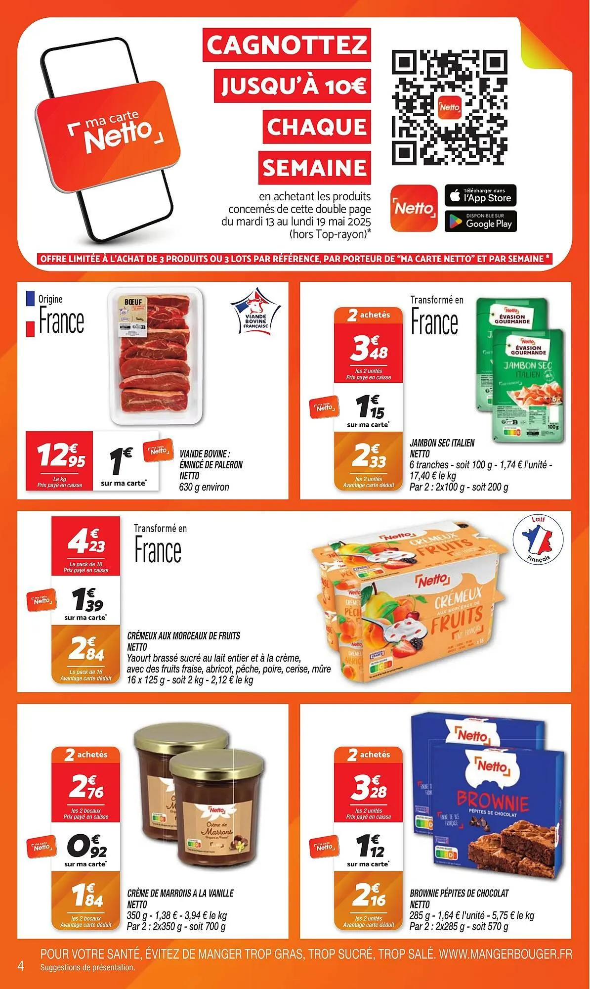 Catalogue Netto du 13 mai au 19 mai 2025 - Catalogue page 4