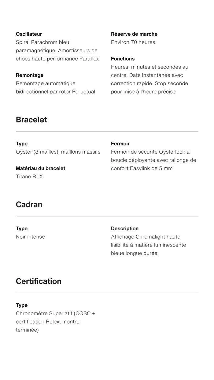 Rolex Yacht Master du 24 septembre au 23 septembre 2025 - Catalogue page 11