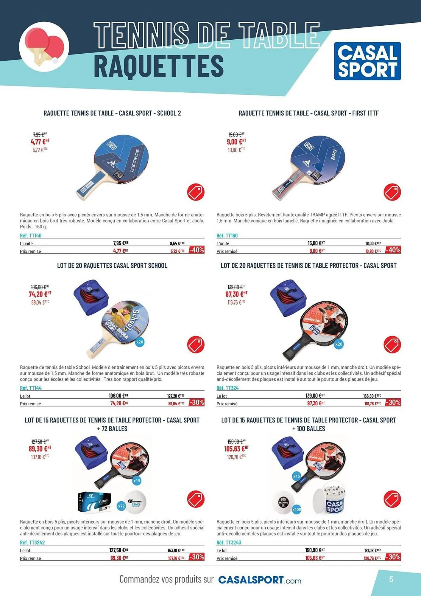 Catalogue Casal Sport du 30 avril au 31 décembre 2025 - Catalogue page 5