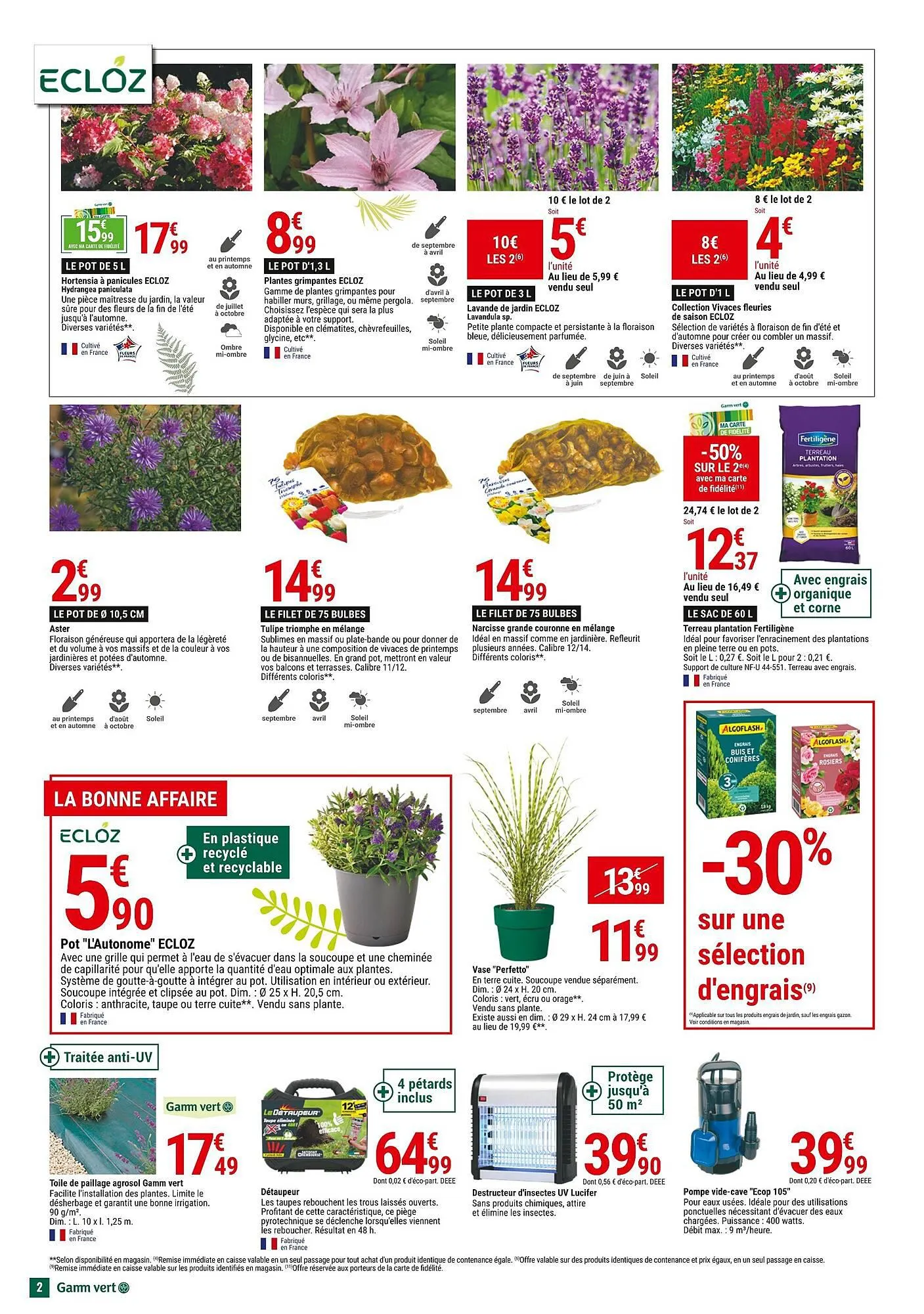 Catalogue Gamm Vert du 25 août au 8 septembre 2023 - Catalogue page 2