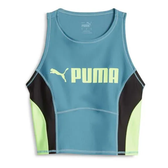 Débardeur Puma Dit Eversculpt bleu blanc femme