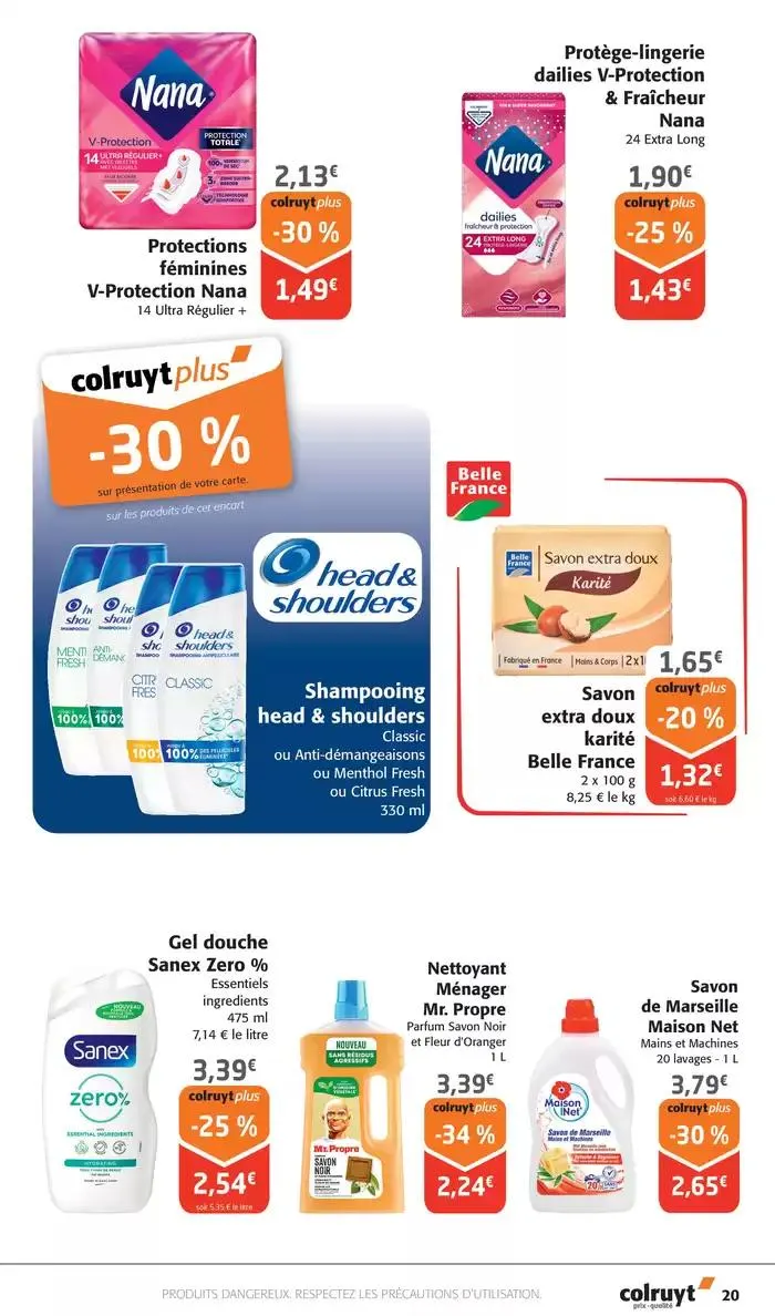 Prix - qualité du 23 avril au 4 mai 2025 - Catalogue page 20