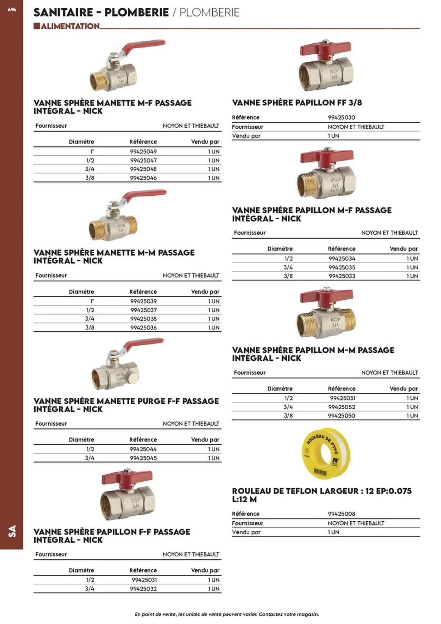 Catalogue Tout faire matériaux du 17 décembre au 30 décembre 2025 - Catalogue page 659