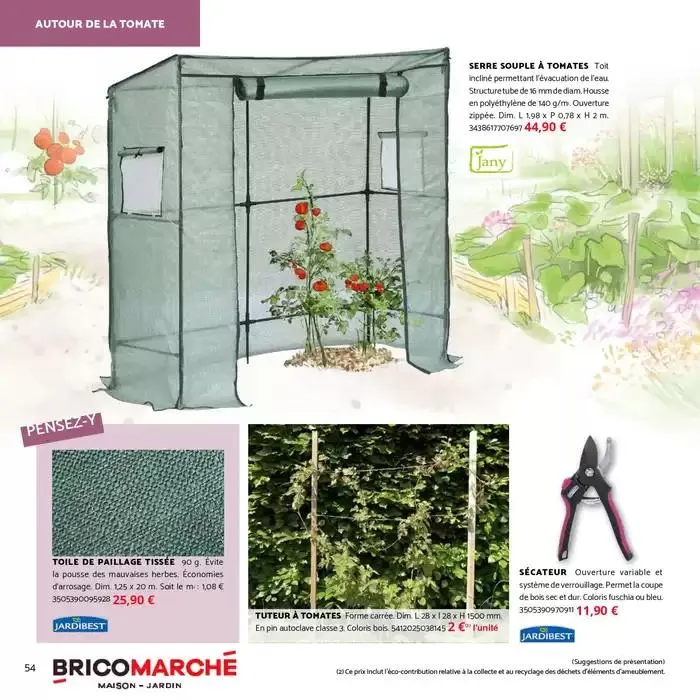 Imaginons votre jardin du 7 mars au 3 mai 2025 - Catalogue page 54