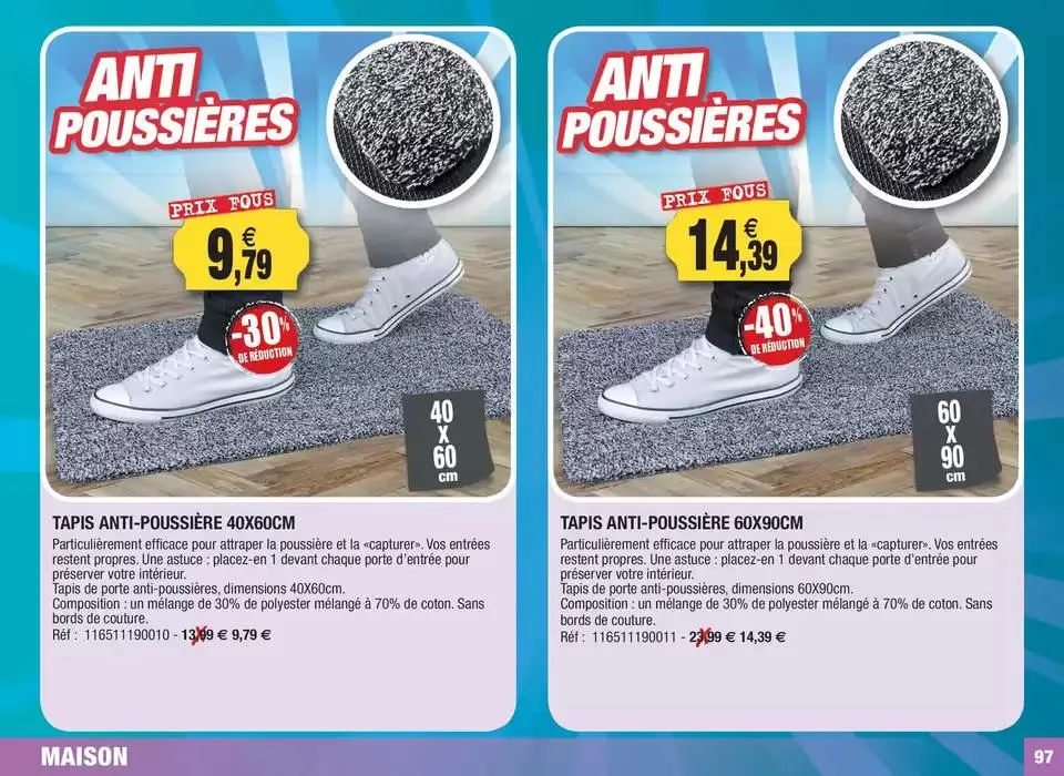 Arrivages de printemps du 6 février au 31 mai 2025 - Catalogue page 97