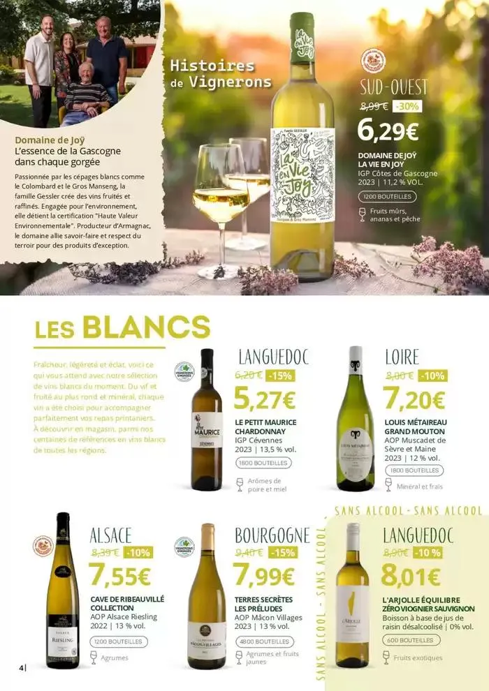 Histoire de vignerons du 13 mars au 6 avril 2025 - Catalogue page 4