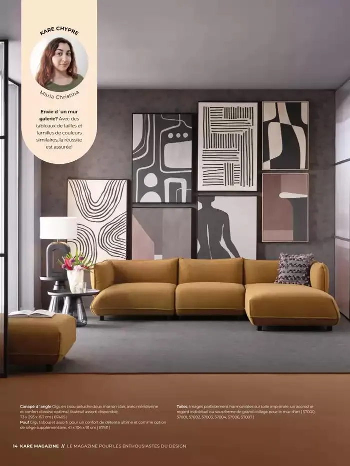 LE MAGAZINE POUR LES ENTHOUSIASTES DU DESIGN du 6 février au 31 décembre 2025 - Catalogue page 14