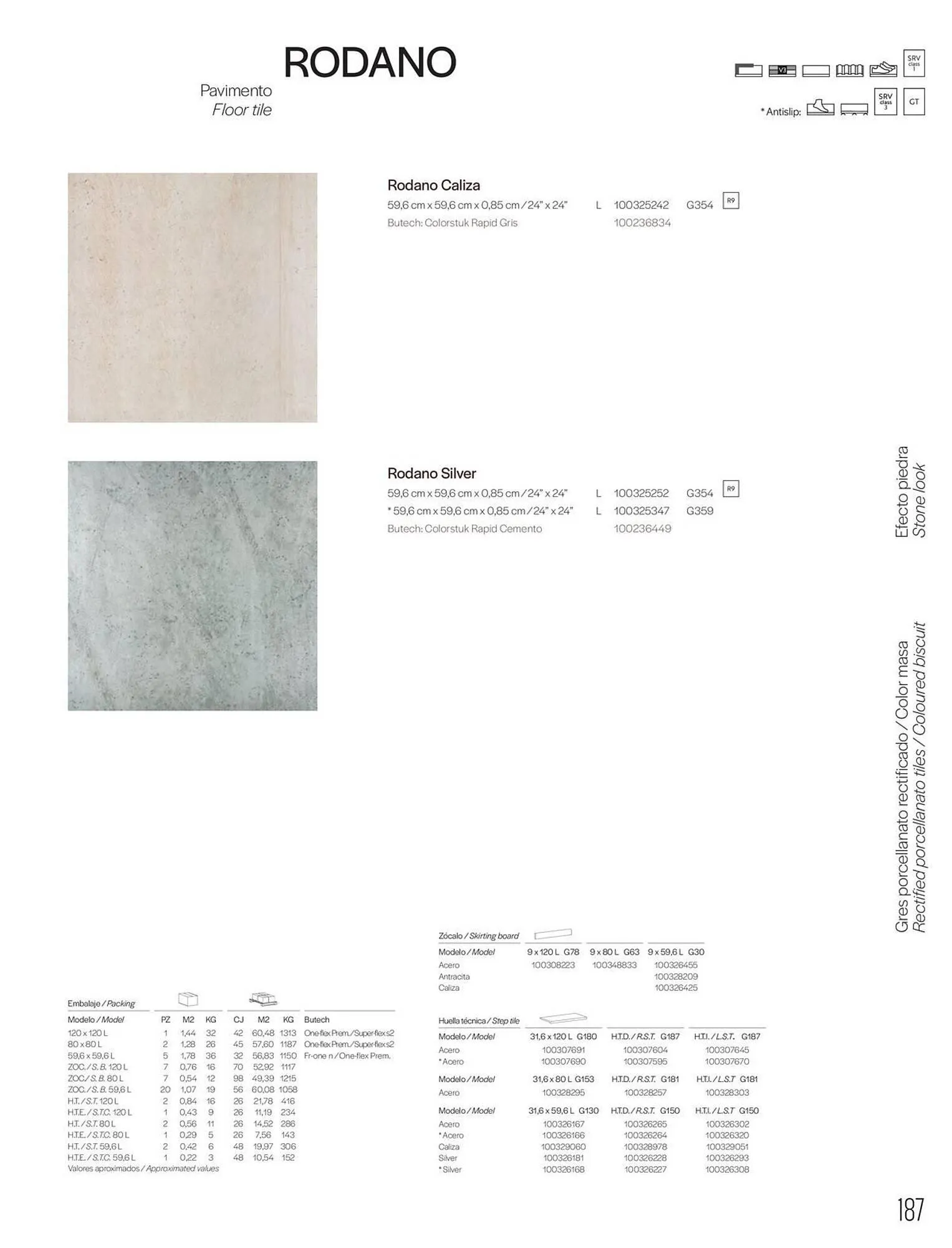 Catalogue Porcelanosa du 27 janvier au 31 décembre 2025 - Catalogue page 189