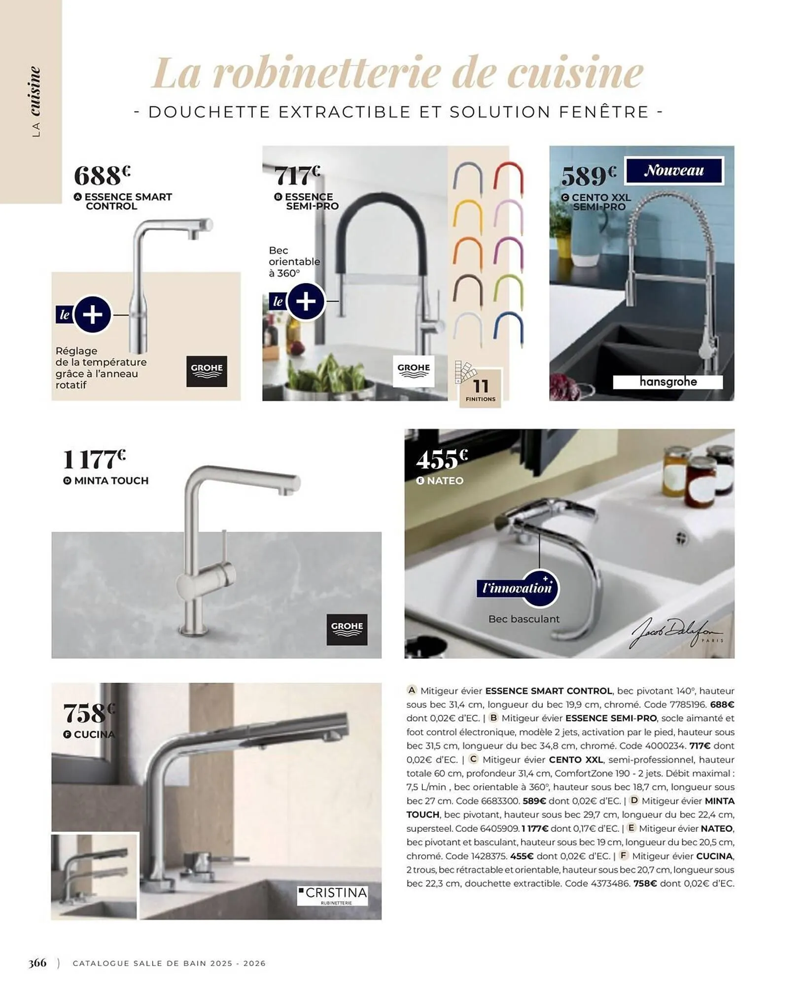 Catalogue Cedeo du 3 juin au 31 décembre 2025 - Catalogue page 366