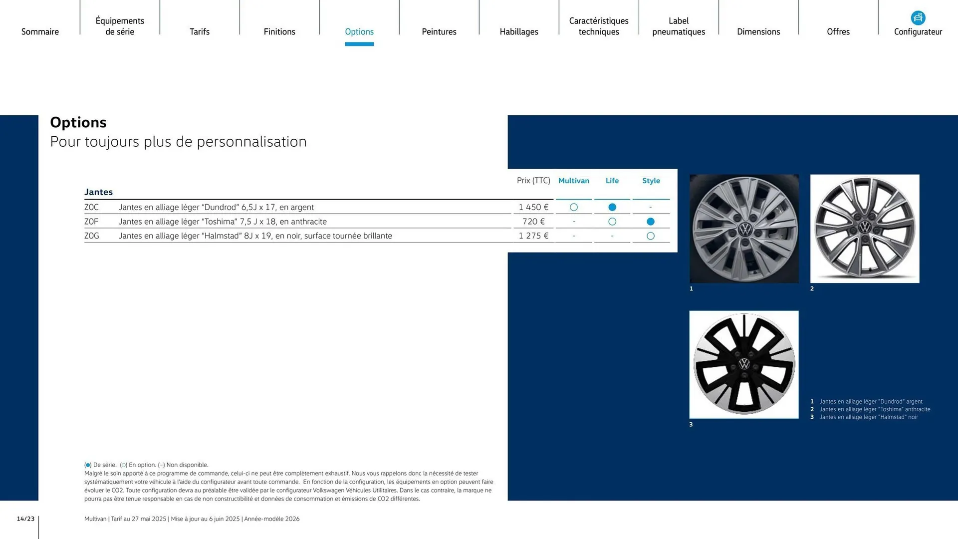 Catalogue Volkswagen du 7 août au 31 mars 2026 - Catalogue page 14