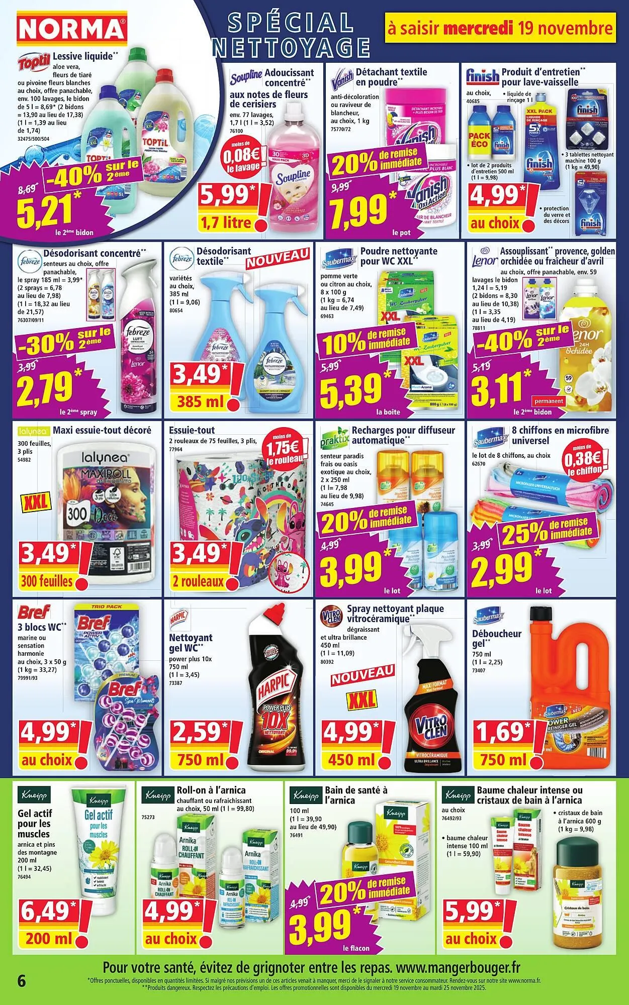 Catalogue Norma du 19 novembre au 25 novembre 2025 - Catalogue page 6