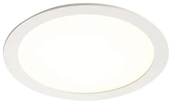 Spot LED rond extra-plat 22 W - Blanc - Colours