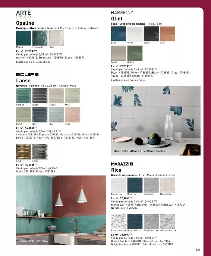 Ma sélection maison 2025 du 4 avril au 31 décembre 2025 - Catalogue page 381