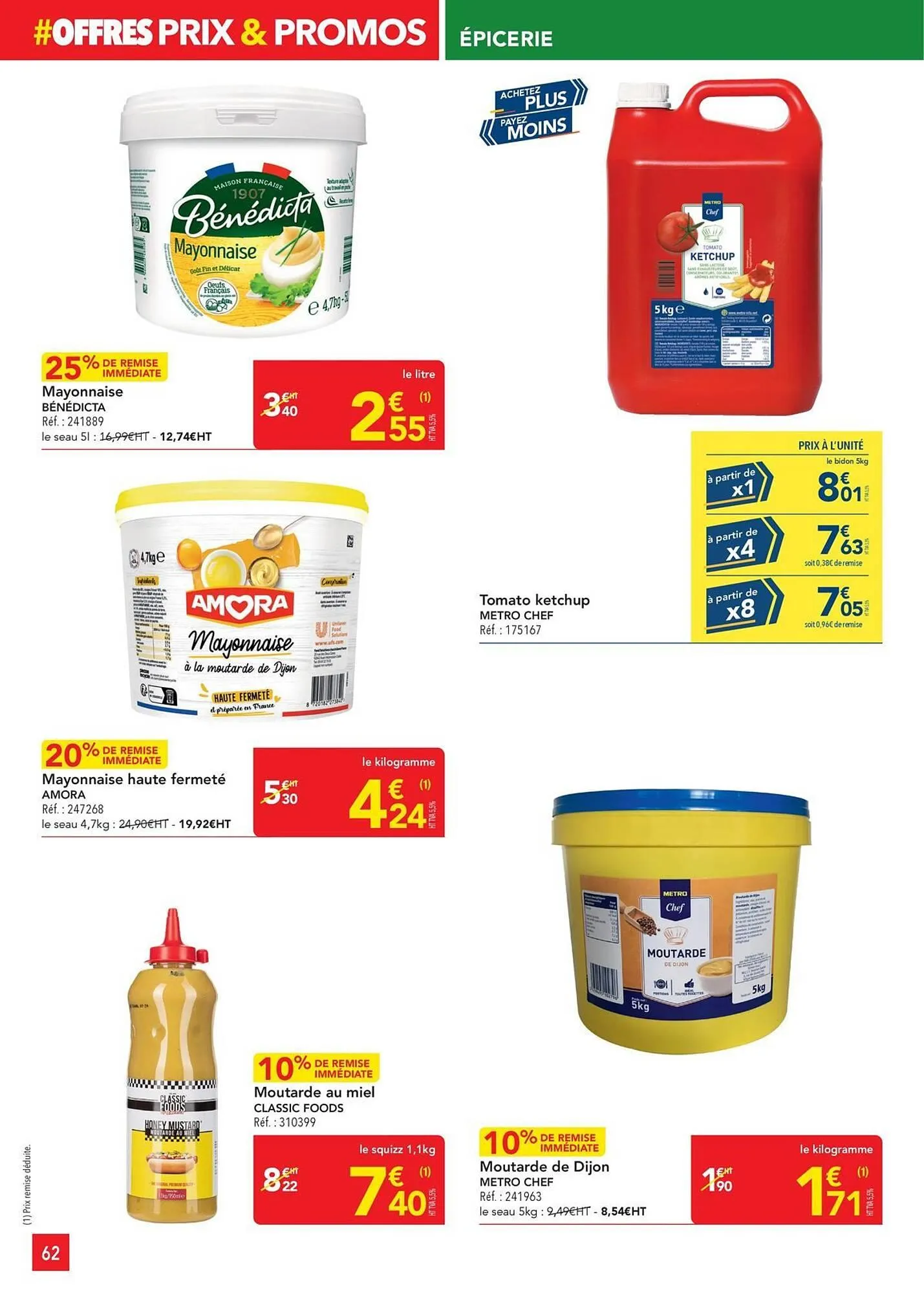 Catalogue METRO du 28 avril au 20 mai 2026 - Catalogue page 62