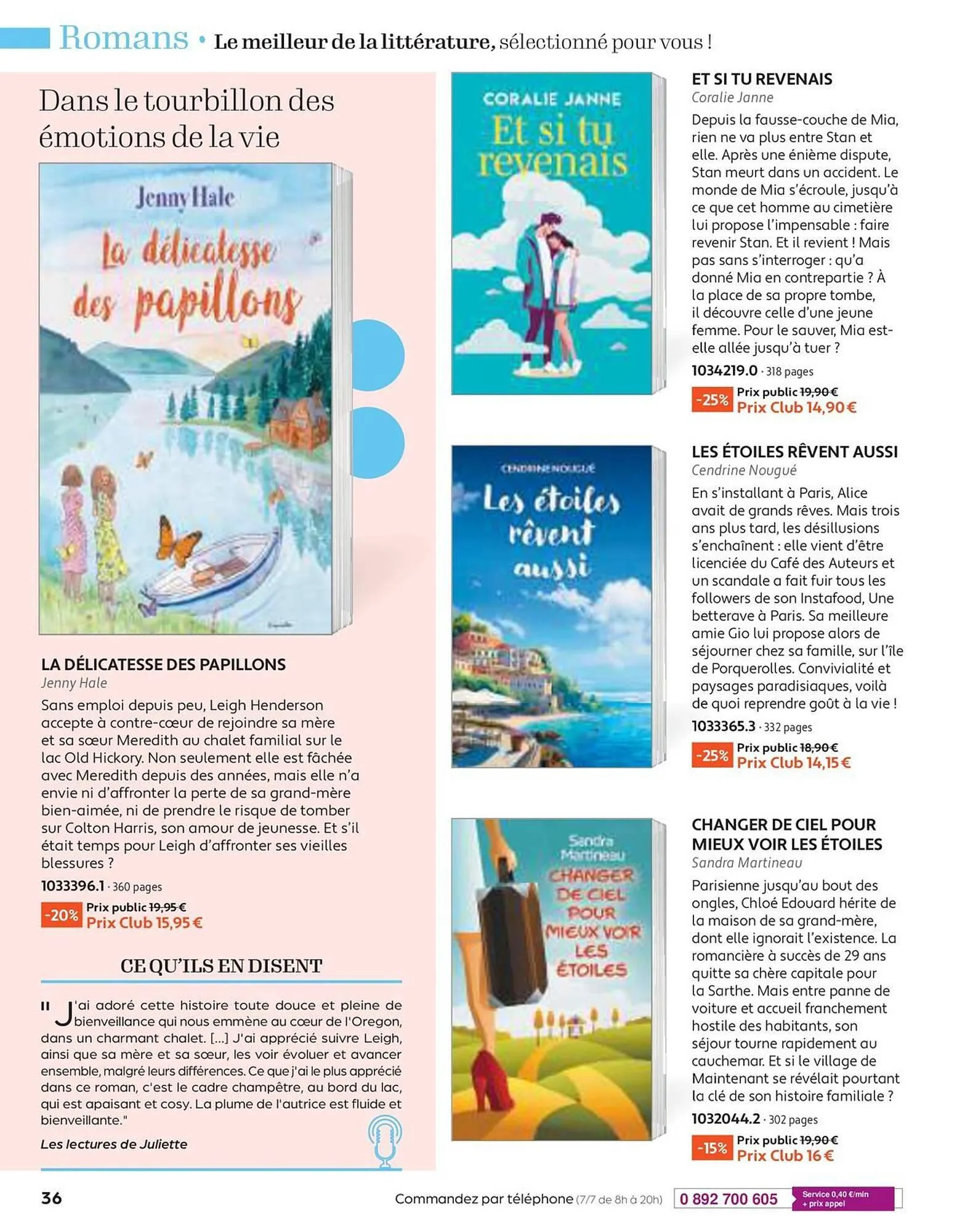 Catalogue France Loisirs du 30 avril au 30 juin 2025 - Catalogue page 36