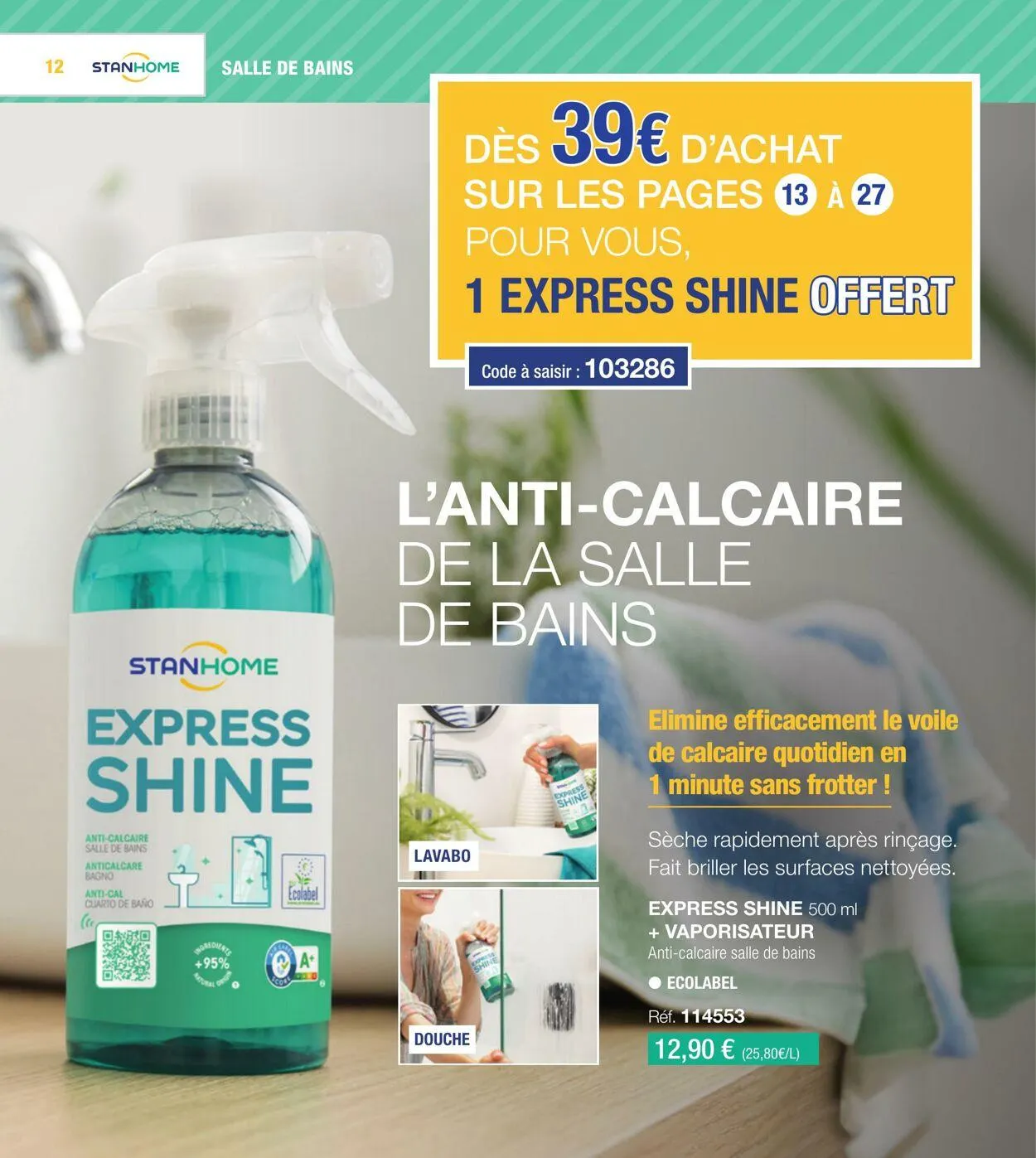 Stanhome du 15 mai au 29 mai 2025 - Catalogue page 12