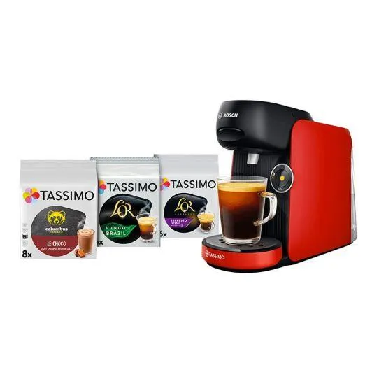 Cafetière BOSCH TAS163EC3 +3 packs T-Disc