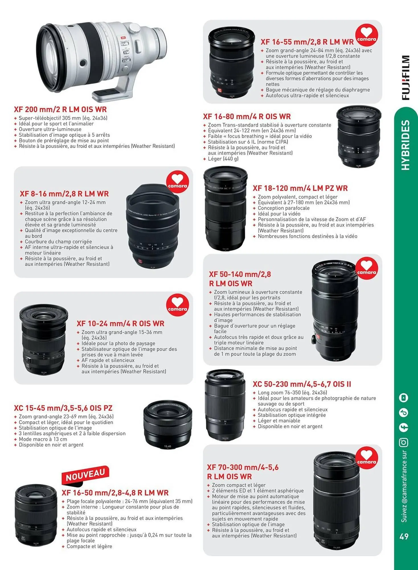 Catalogue Camara du 2 juillet au 31 décembre 2025 - Catalogue page 49