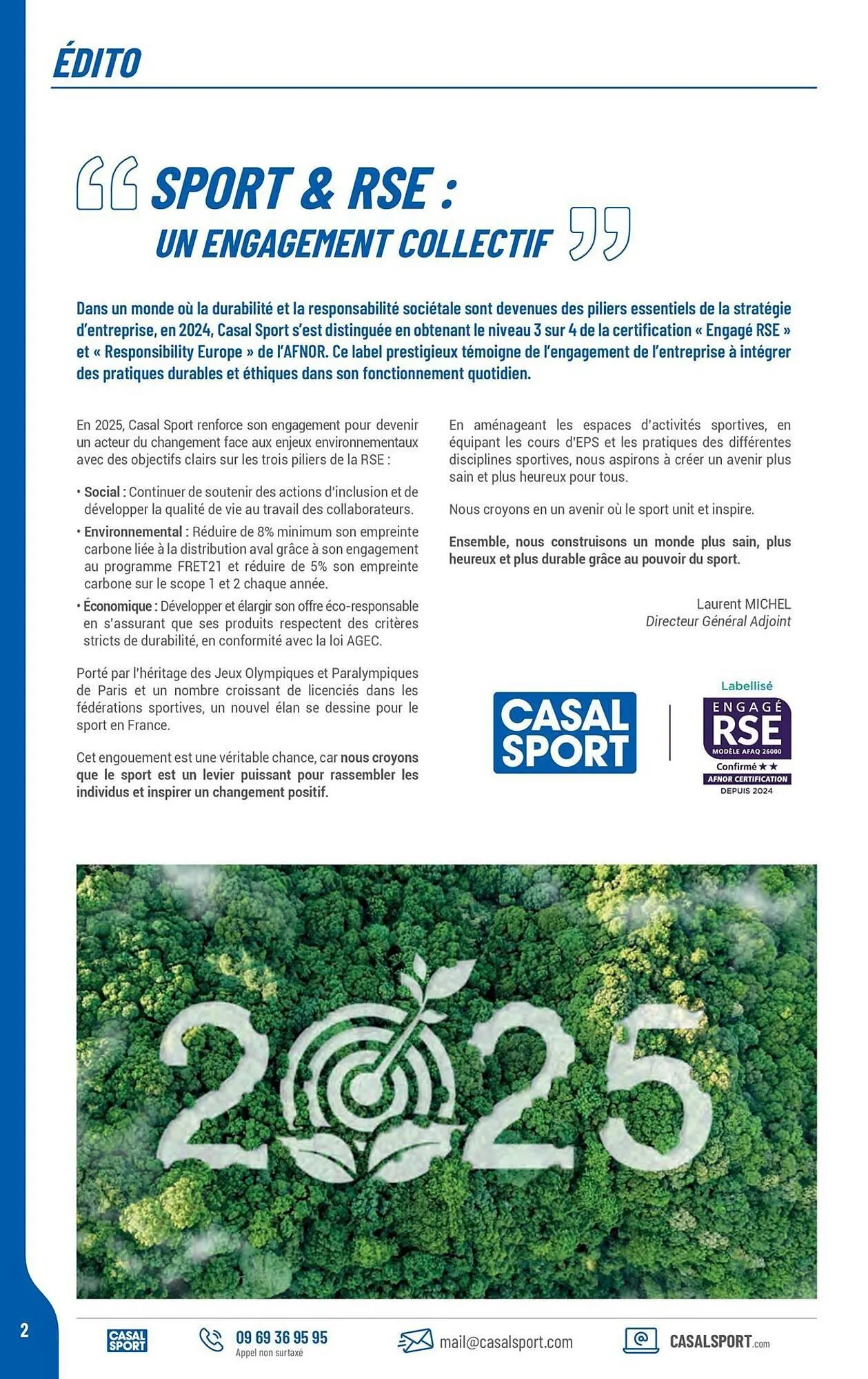 Catalogue Casal Sport du 6 mars au 31 décembre 2025 - Catalogue page 2