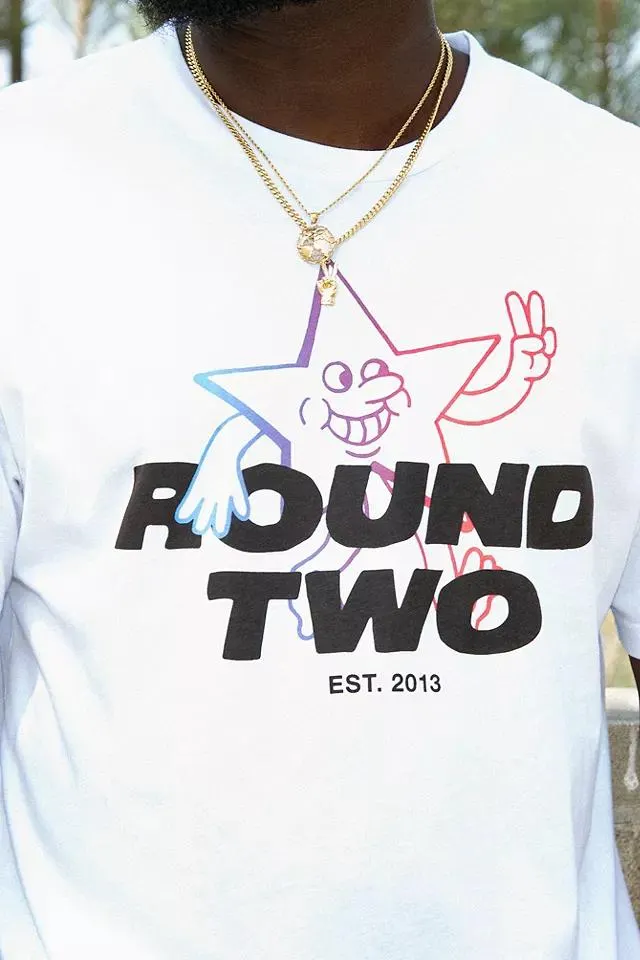 Round Two UO Exclusive Peace Star T-Shirt