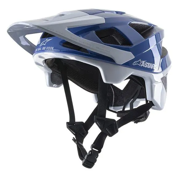 Casque Alpinestars Vector Pro bleu foncé argent