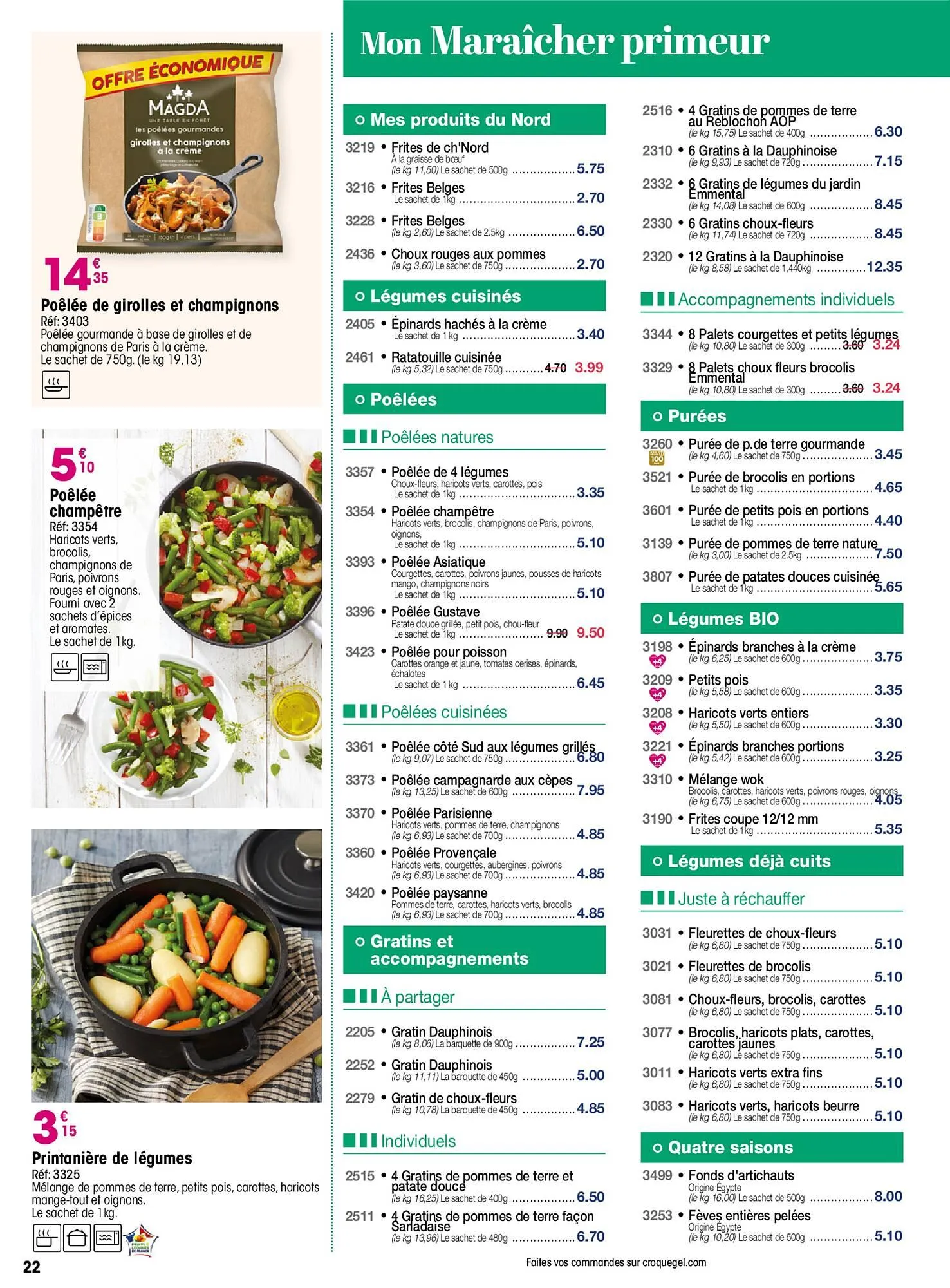 Catalogue Croque Gel du 2 mars au 2 avril 2026 - Catalogue page 22