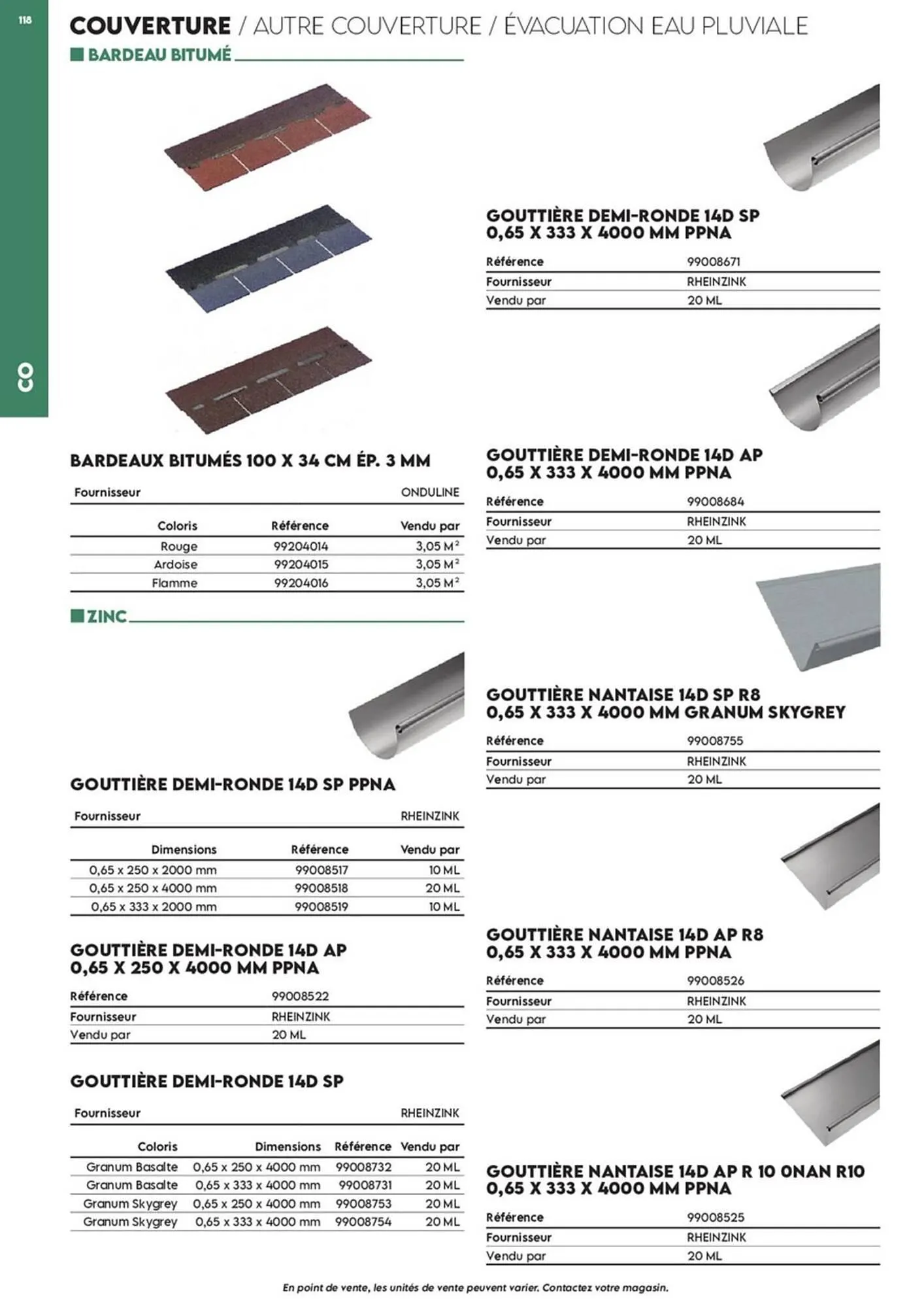 Catalogue Tout faire matériaux du 17 décembre au 30 décembre 2025 - Catalogue page 20