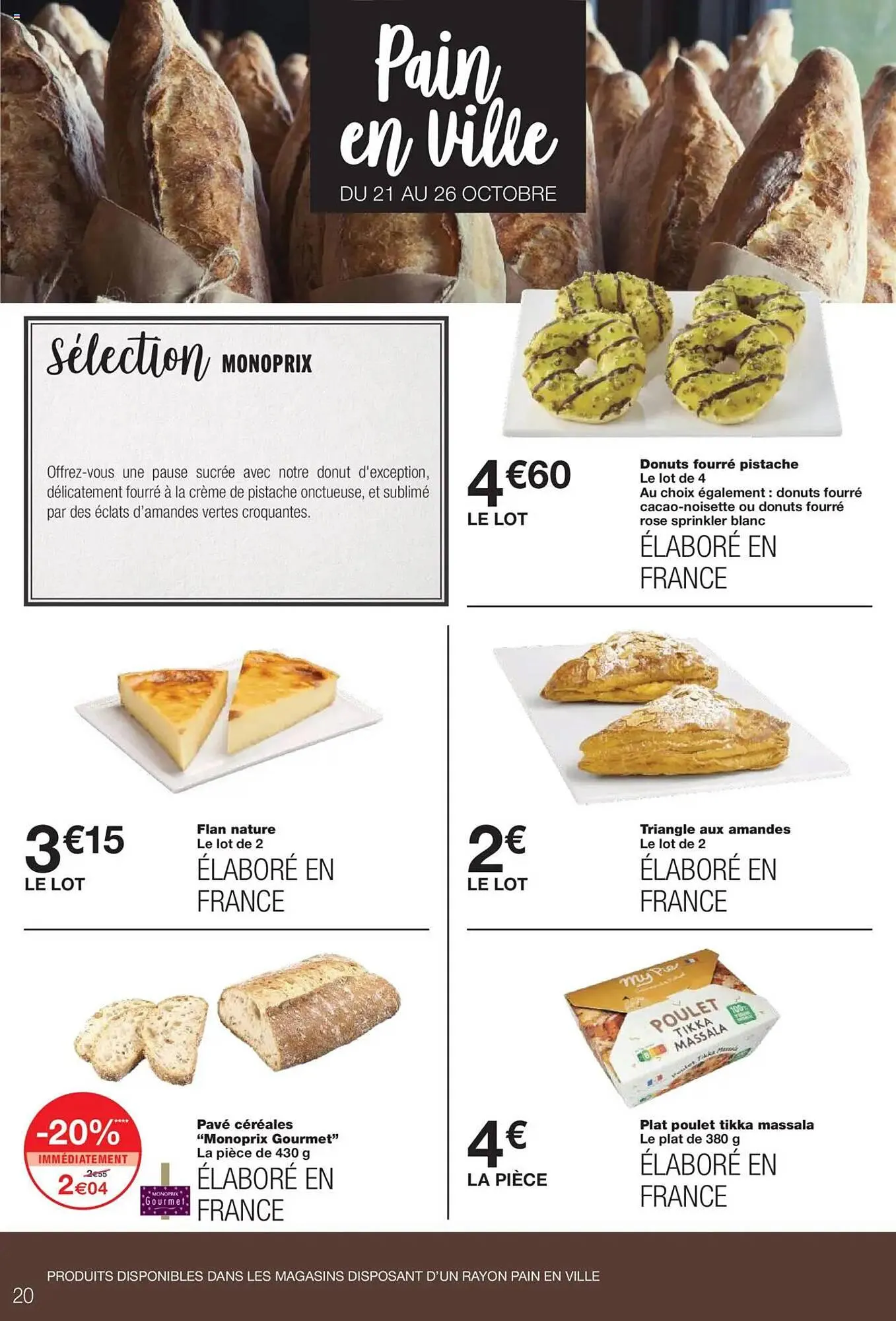 Catalogue Monoprix du 21 octobre au 2 novembre 2025 - Catalogue page 20