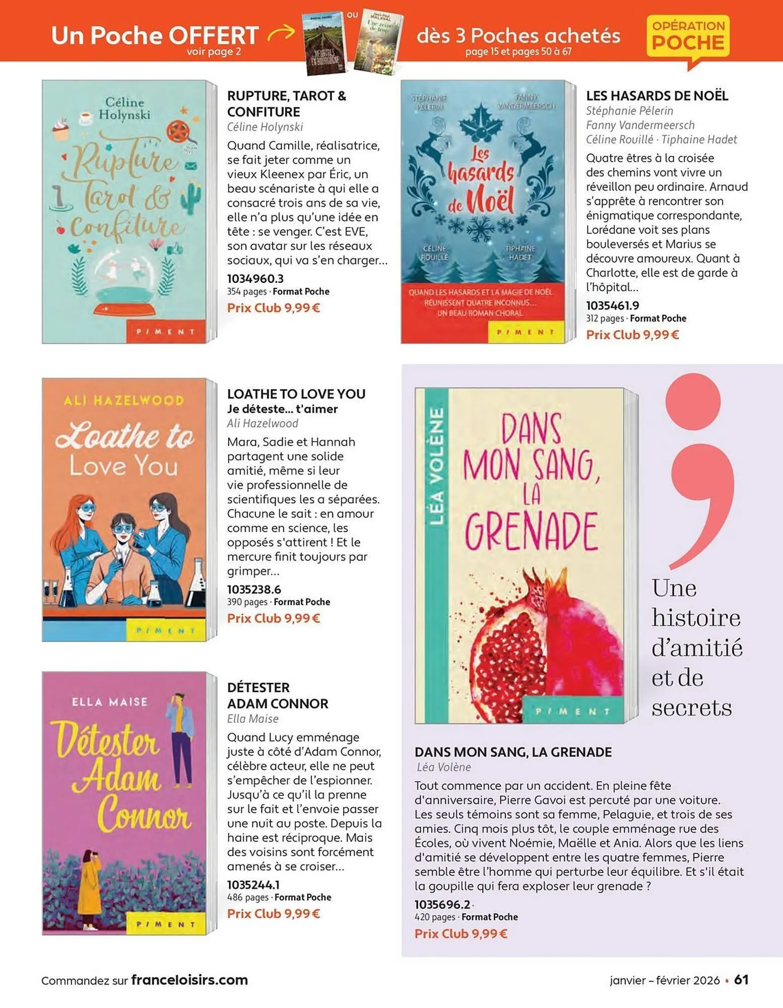 Catalogue France Loisirs du 1 janvier au 28 février 2026 - Catalogue page 61