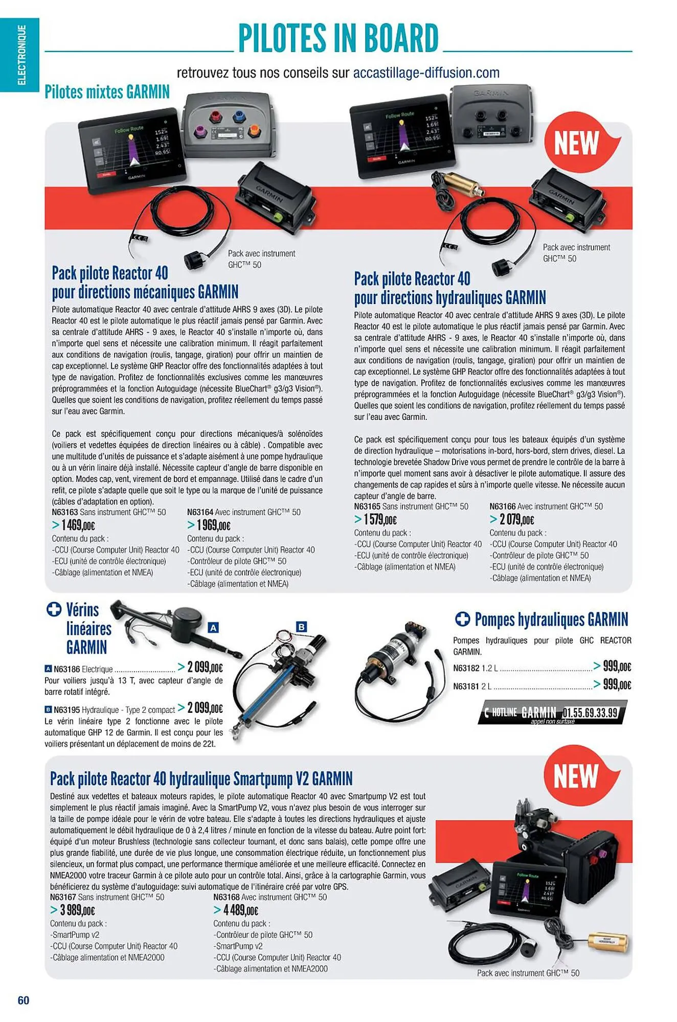 Catalogue Accastillage Diffusion du 1 mars au 31 décembre 2023 - Catalogue page 62