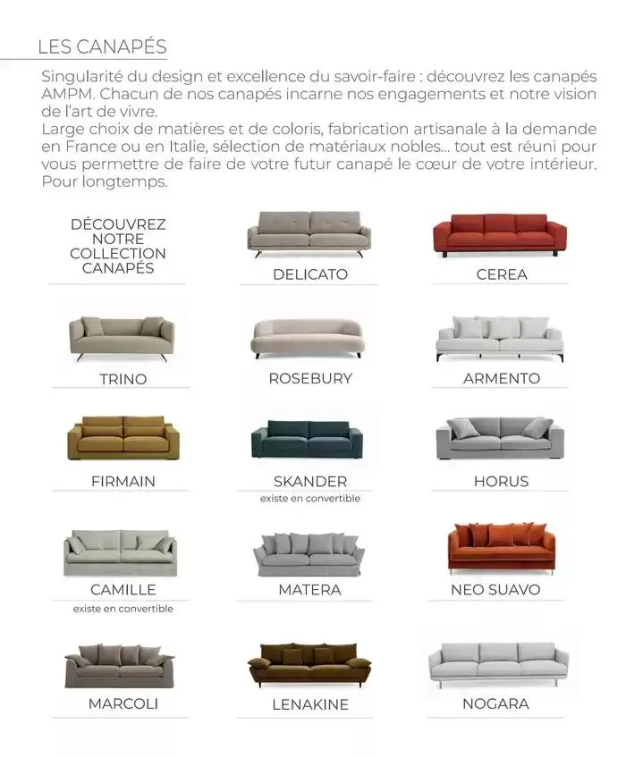 E-catalogue Automne-Hiver AMPM du 14 novembre au 31 décembre 2024 - Catalogue page 43