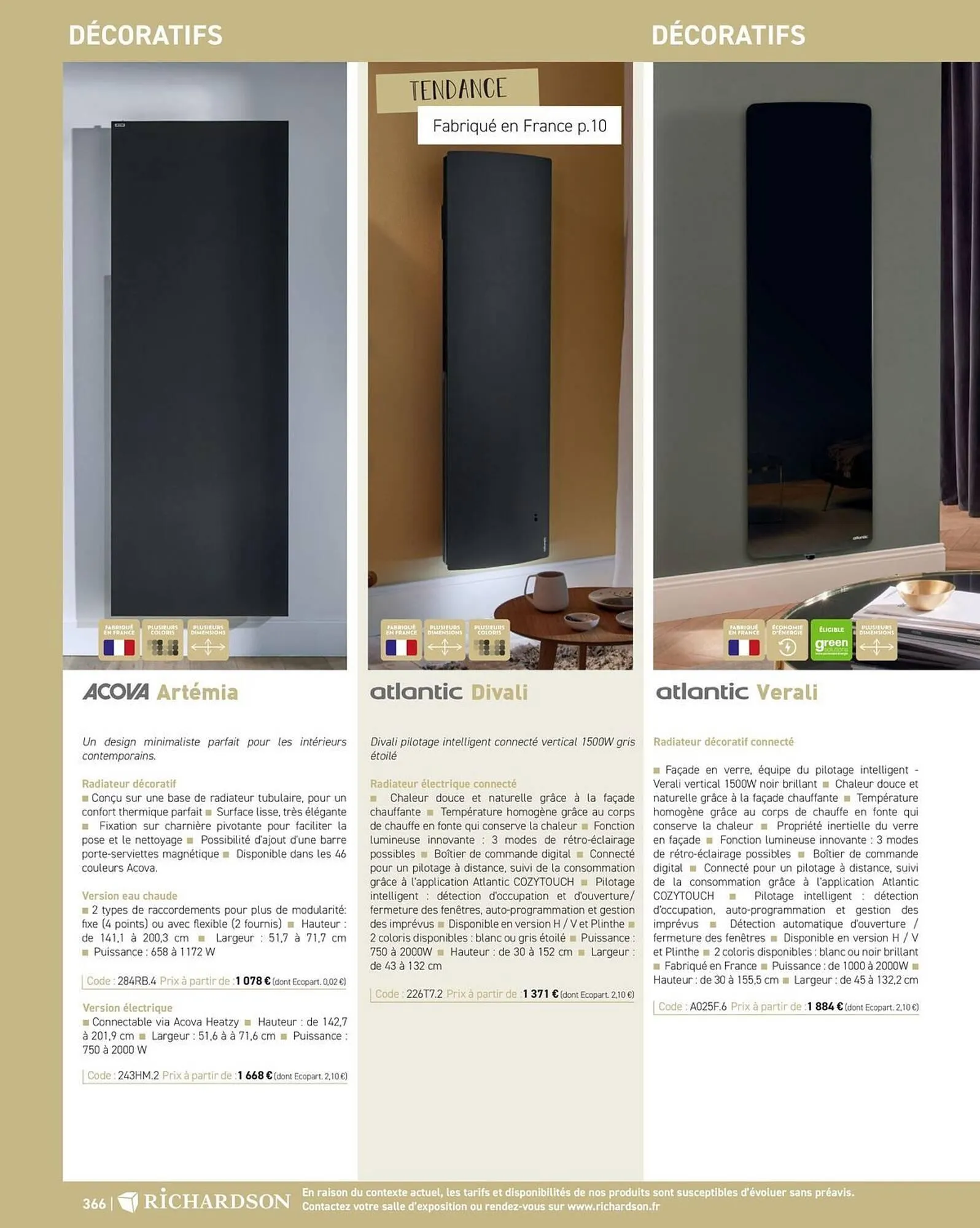 Catalogue Richardson du 11 avril au 31 décembre 2025 - Catalogue page 368