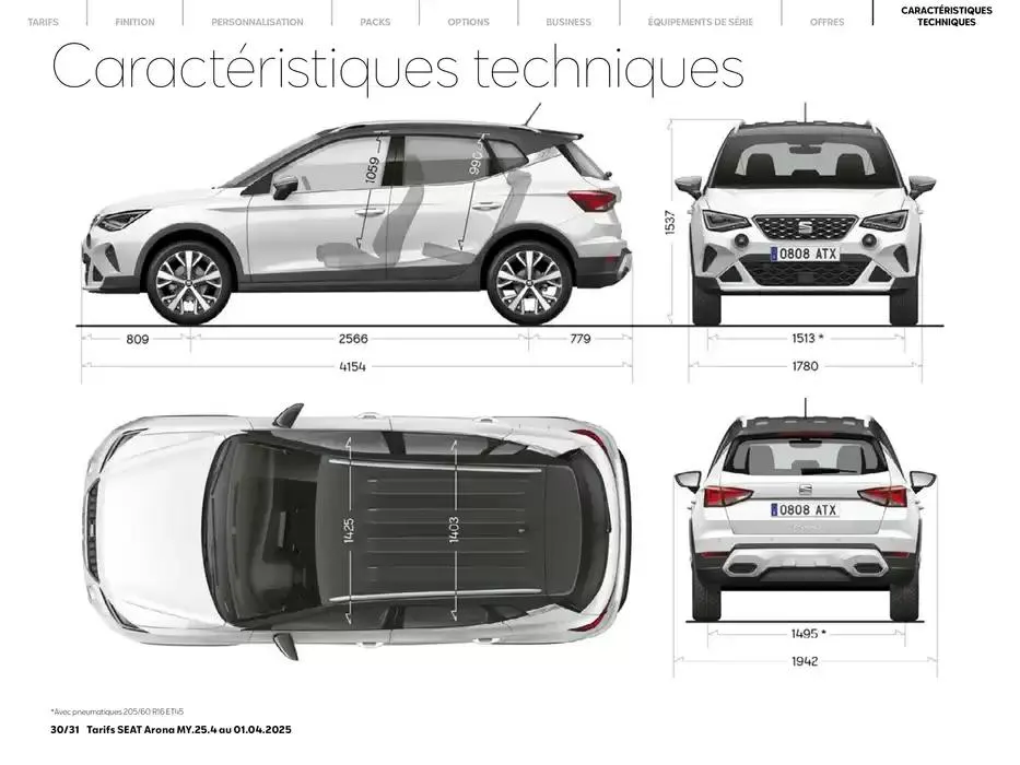 SEAT Arona du 31 mars au 29 mars 2026 - Catalogue page 30