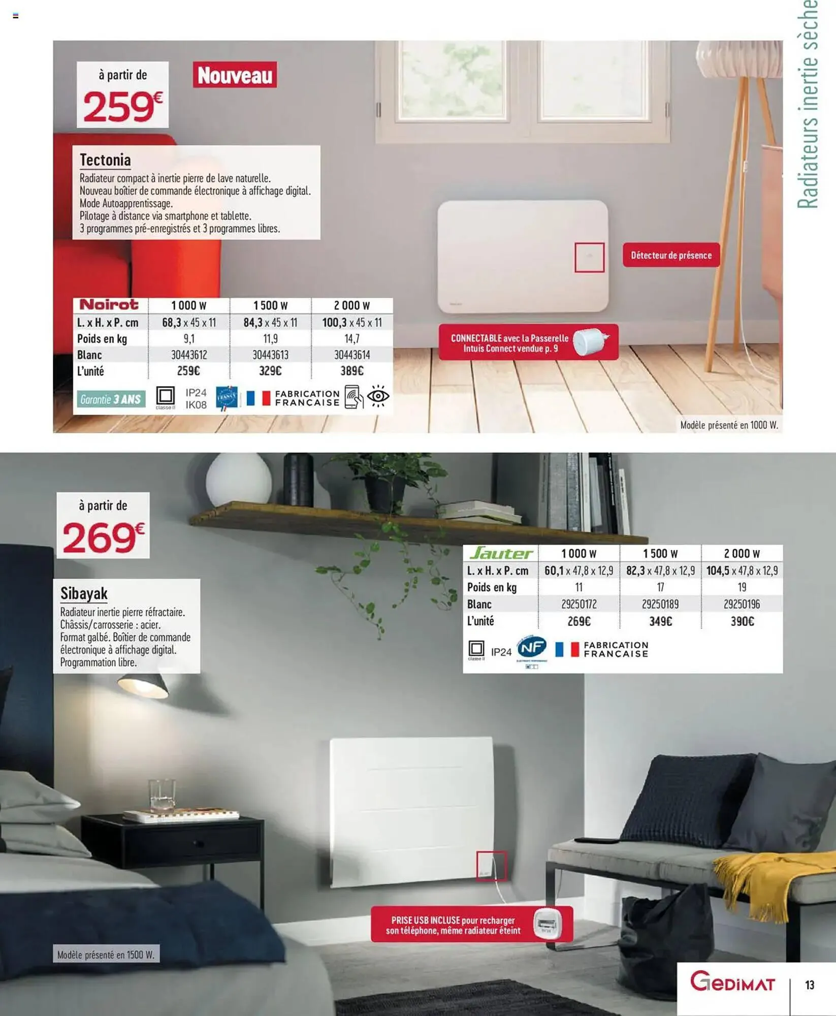 Catalogue Gedimat du 30 juin au 31 décembre 2025 - Catalogue page 13