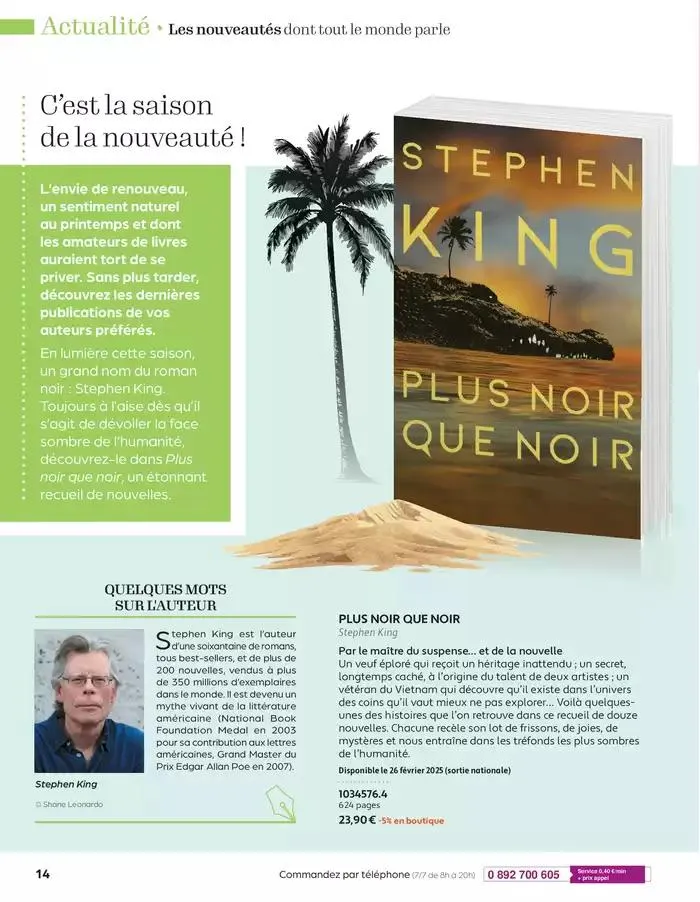 Mars - Avril 2025 du 4 mars au 30 avril 2025 - Catalogue page 14