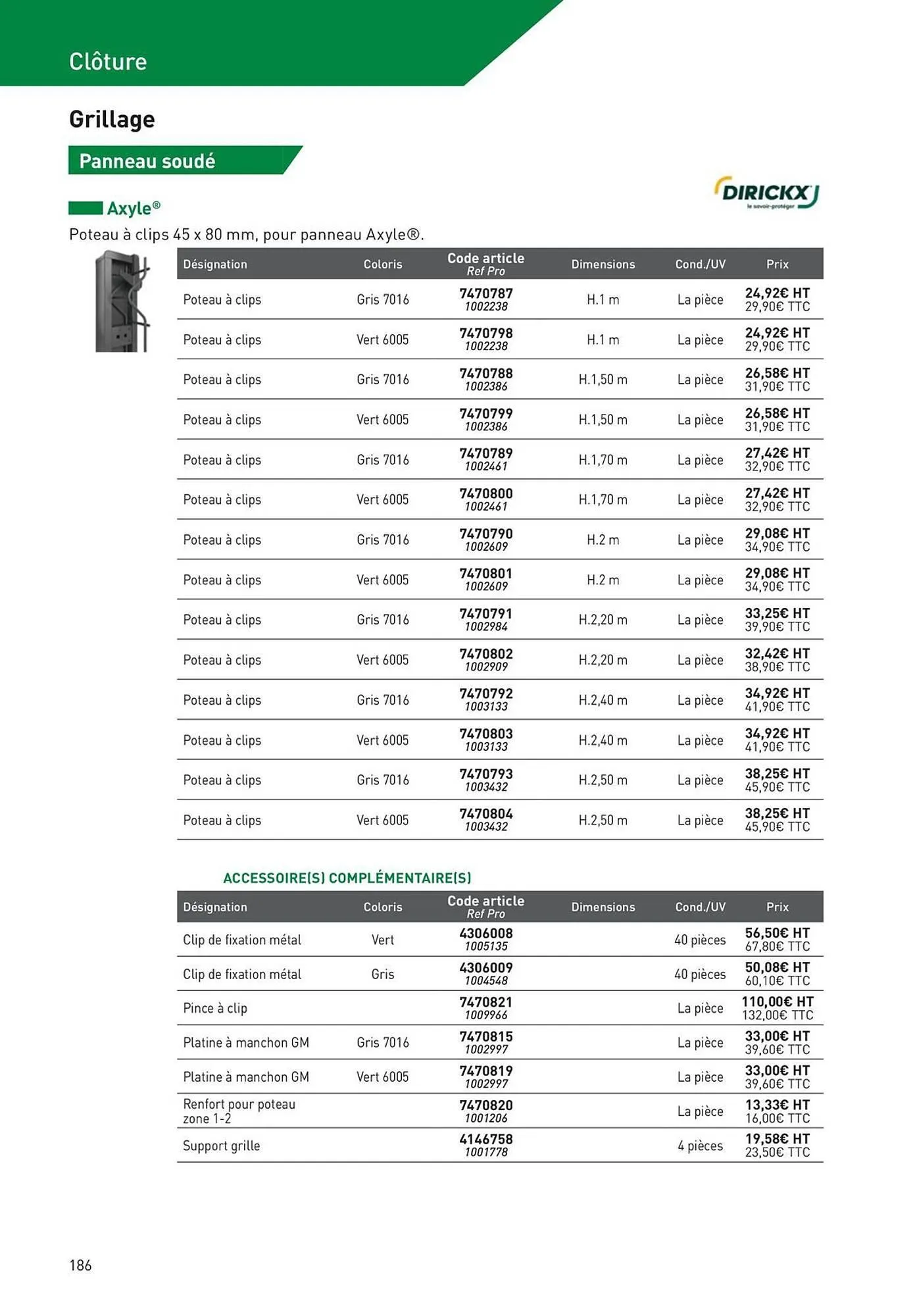 Catalogue Point P du 19 août au 1 janvier 2026 - Catalogue page 186