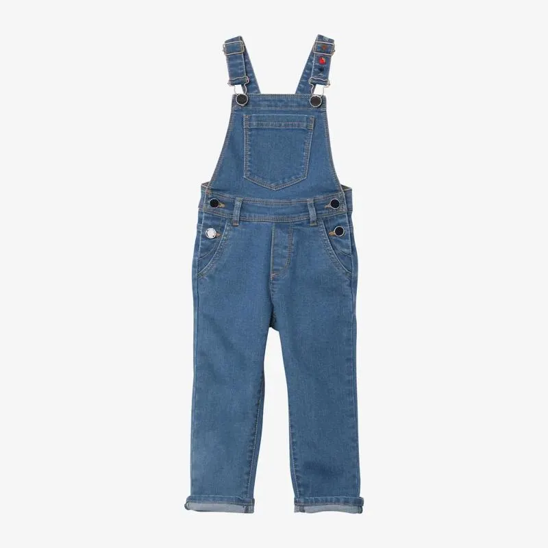 Salopette fille denim 7/8ème Catimini