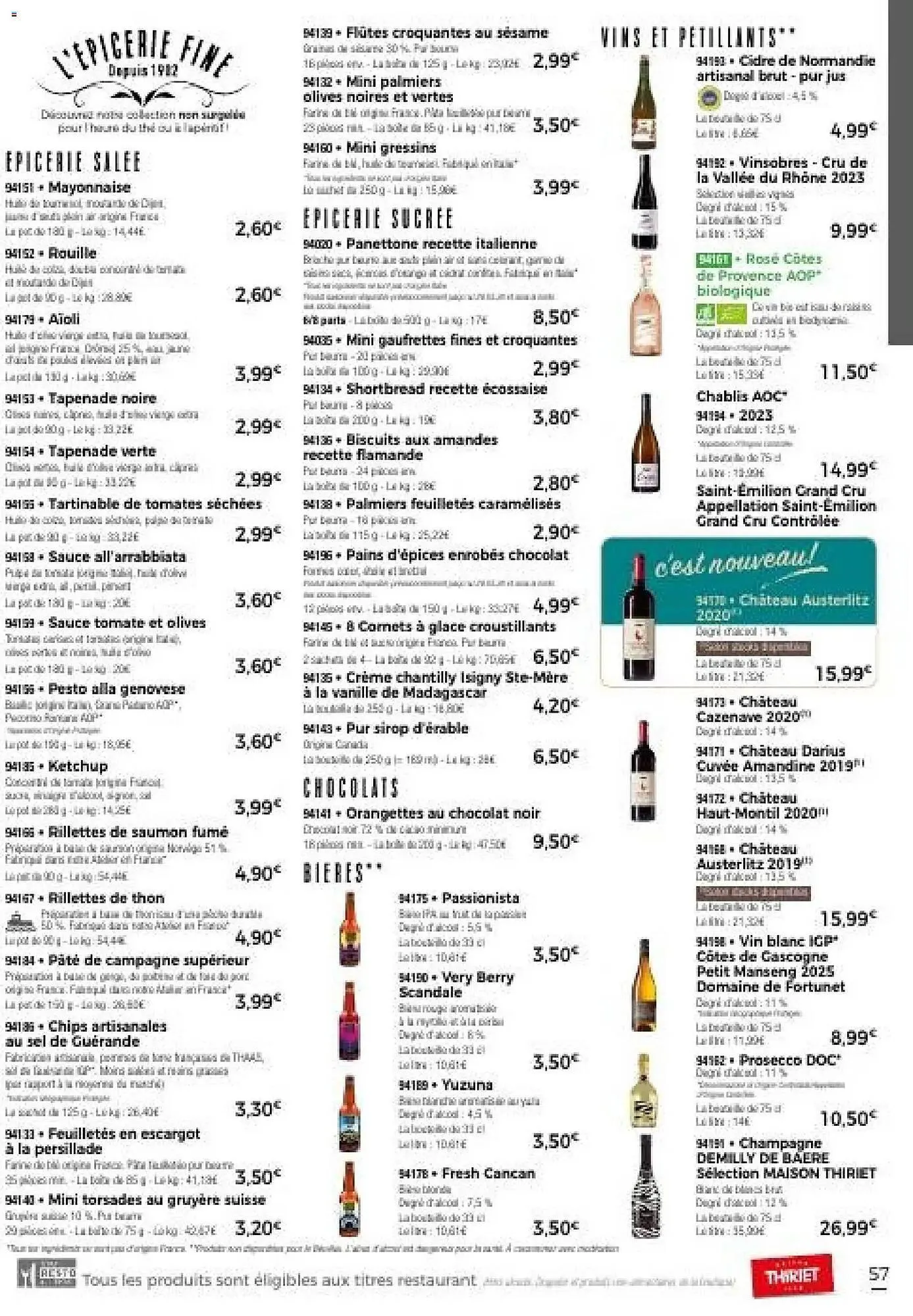 Catalogue Thiriet du 1 mars au 23 juin 2026 - Catalogue page 63