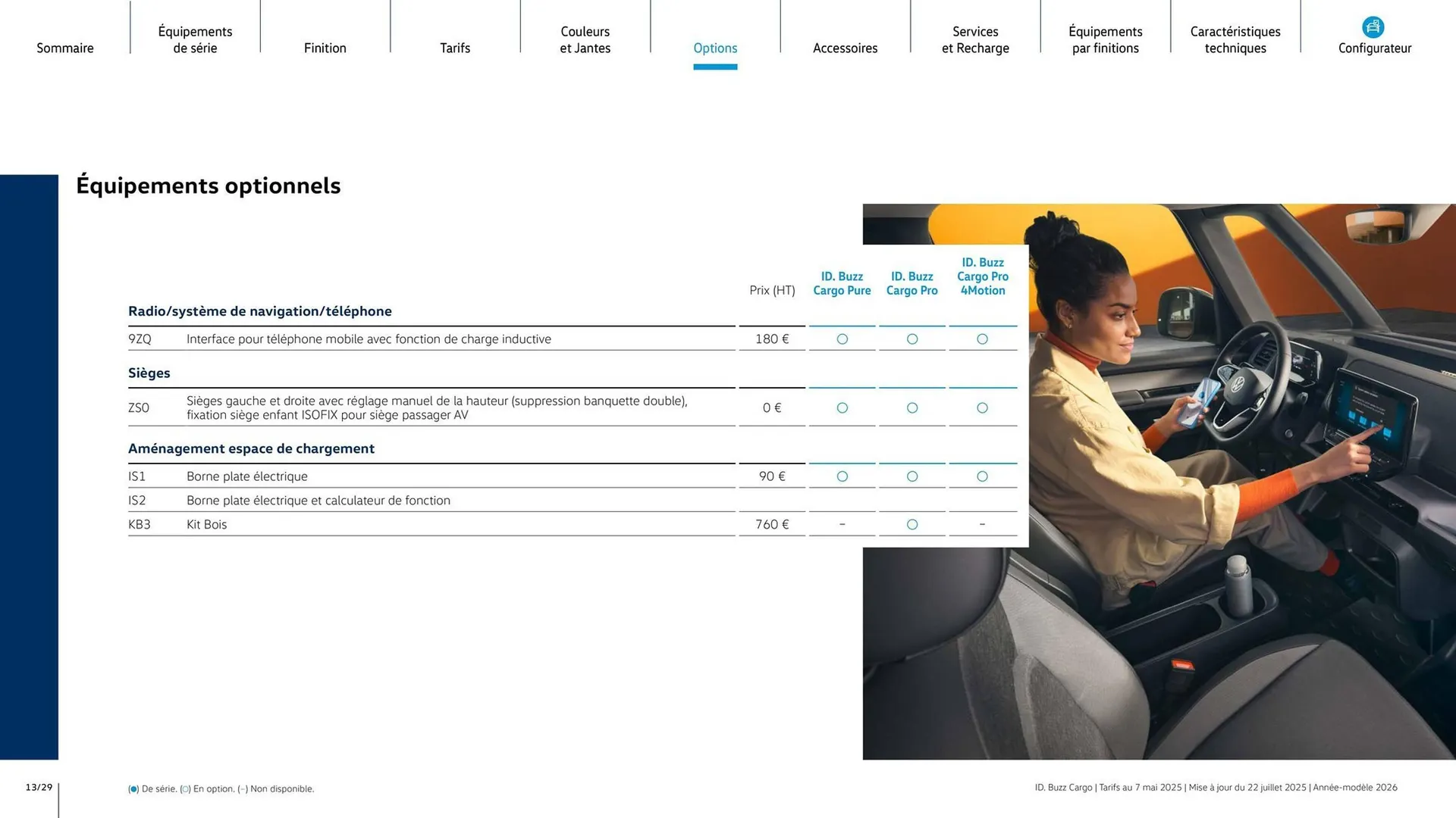 Catalogue Volkswagen du 7 août au 31 mars 2026 - Catalogue page 13