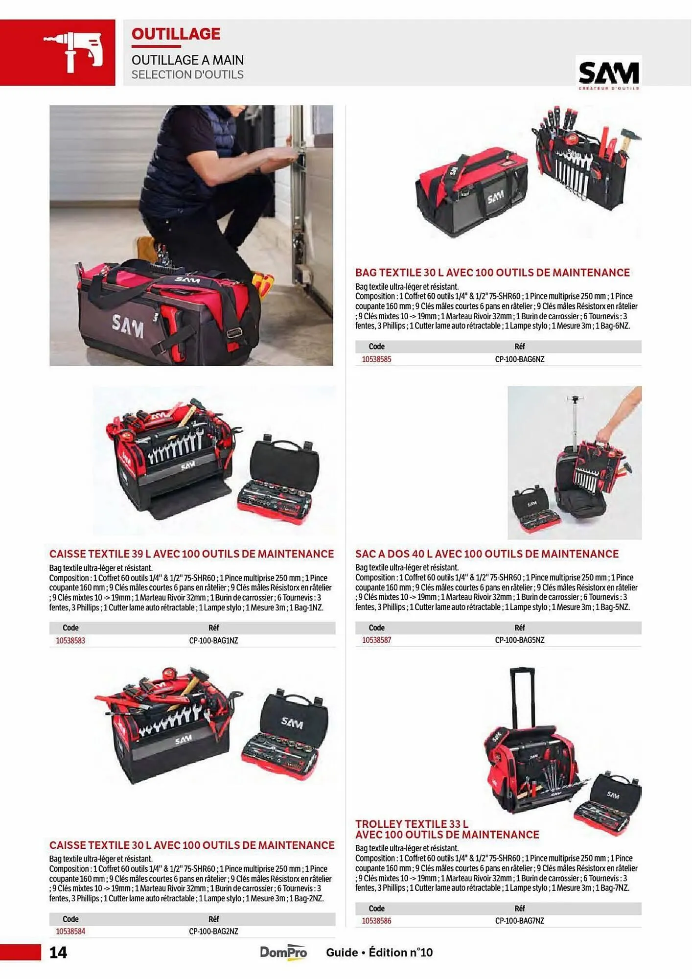 Catalogue DomPro du 5 mai au 30 août 2025 - Catalogue page 14