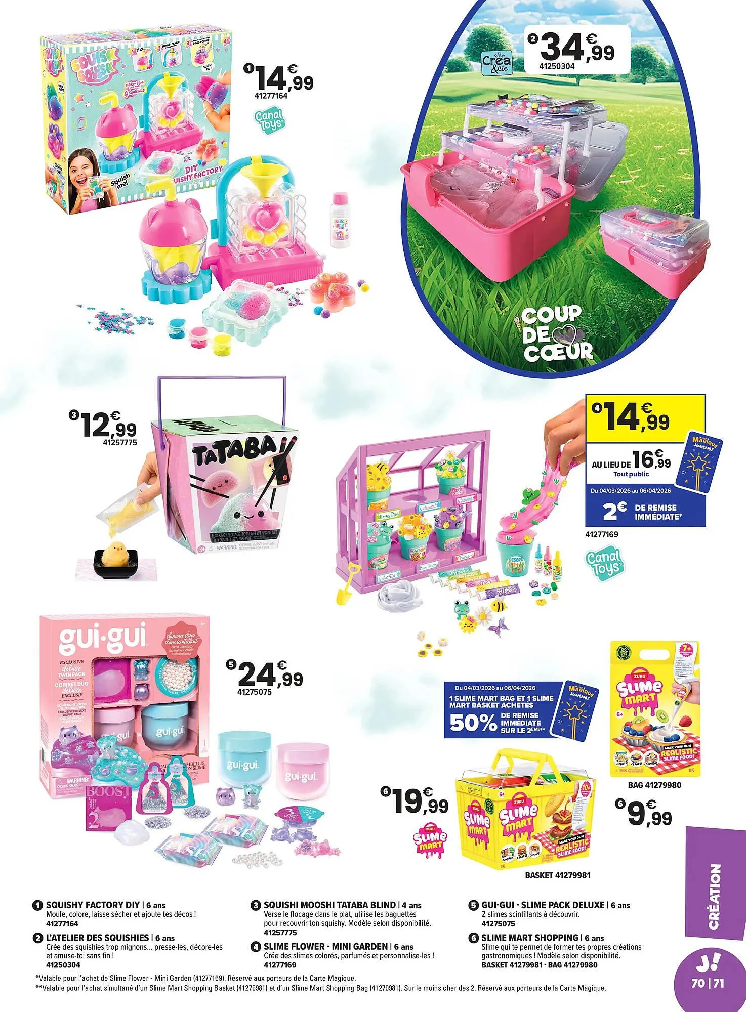 Catalogue JouéClub du 4 mars au 6 avril 2026 - Catalogue page 71