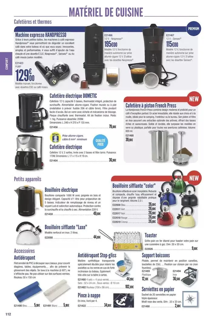 Catalogue Accastillage Diffusion 2025 du 1 janvier au 31 décembre 2025 - Catalogue page 114