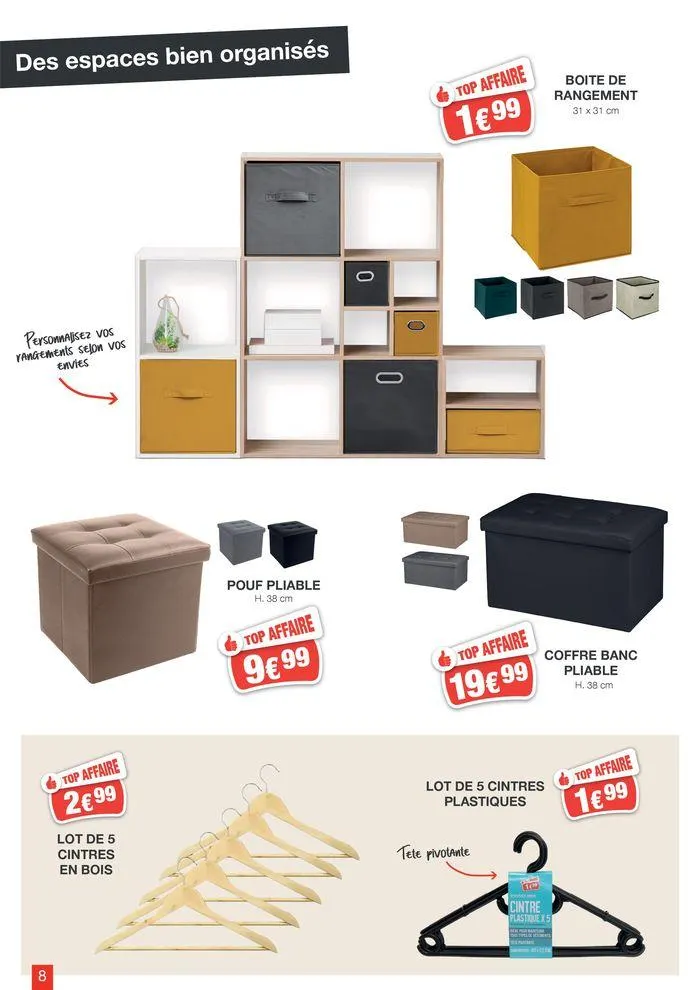 TOP AFFAIRE du 31 juillet au 31 juillet 2024 - Catalogue page 8